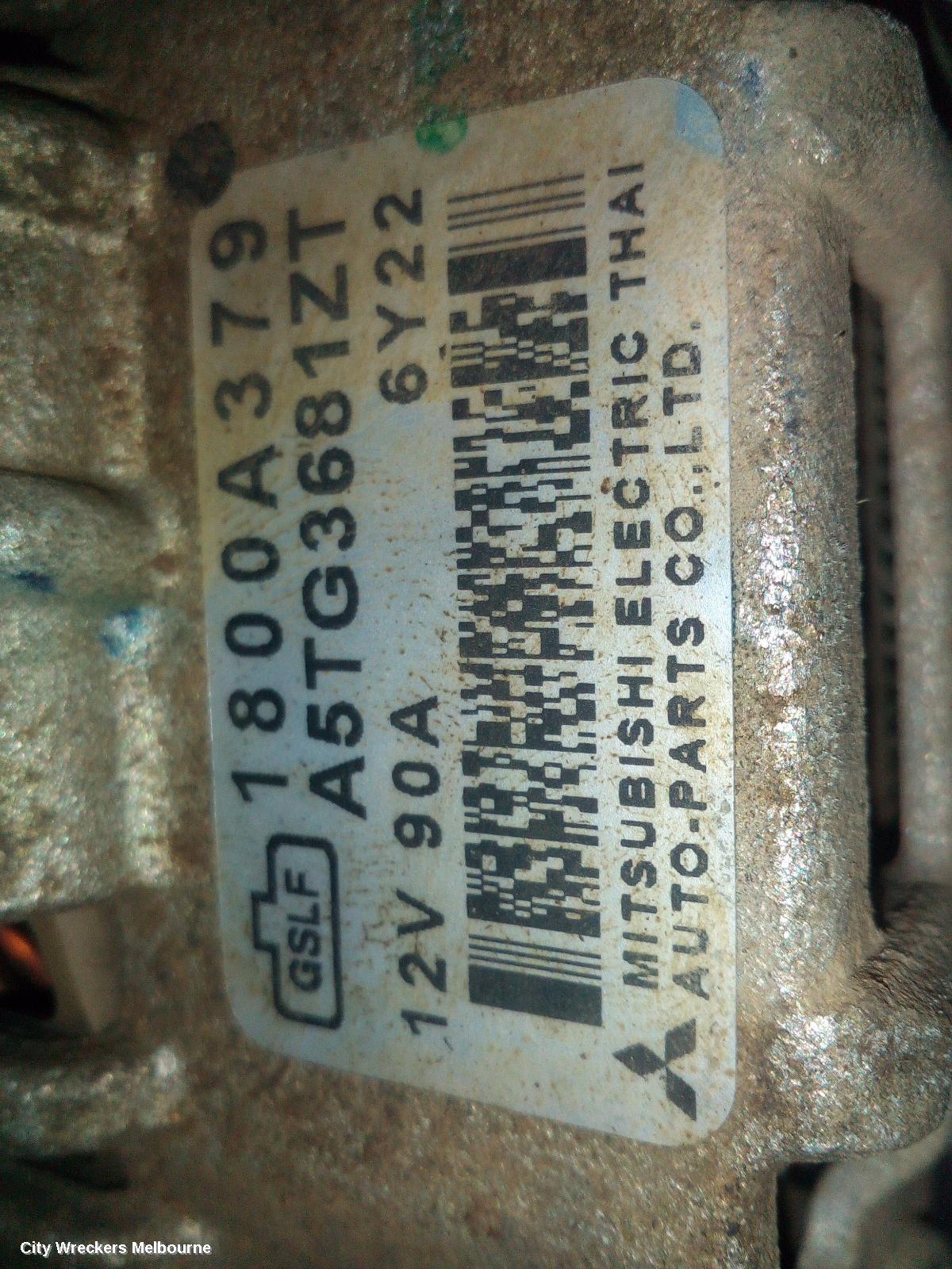 MITSUBISHI TRITON ALTERNATOR, DIESEL, 2.4, 4N15, MQ-MR, 03/2015 ONWARDS - Image 3