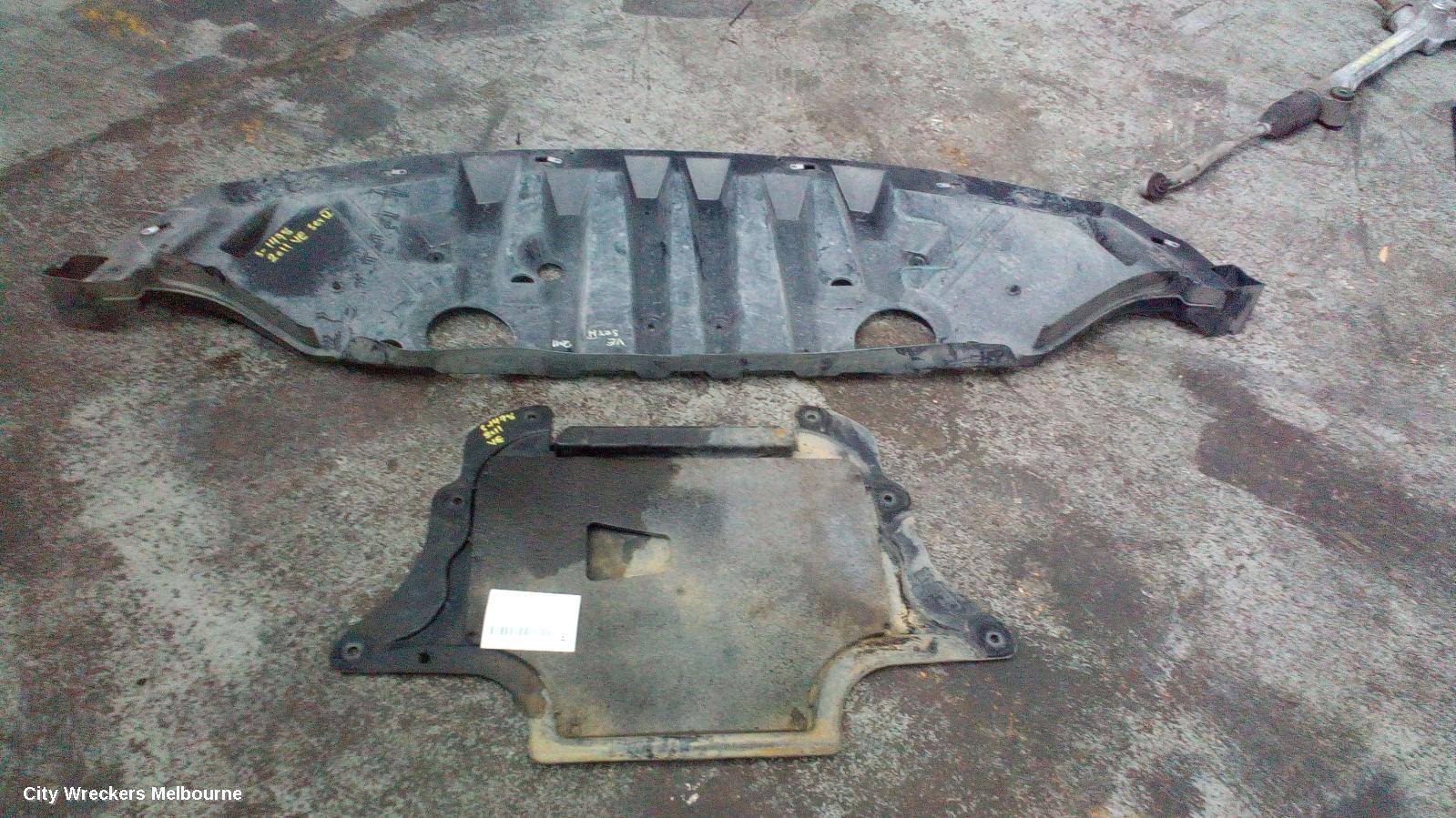 HOLDEN COMMODORE LOWER ENGINE SPLASH TRAY, VE, REAR ENGINE UNDERCOVER, 08/2006 - 05/2013 - Image 2