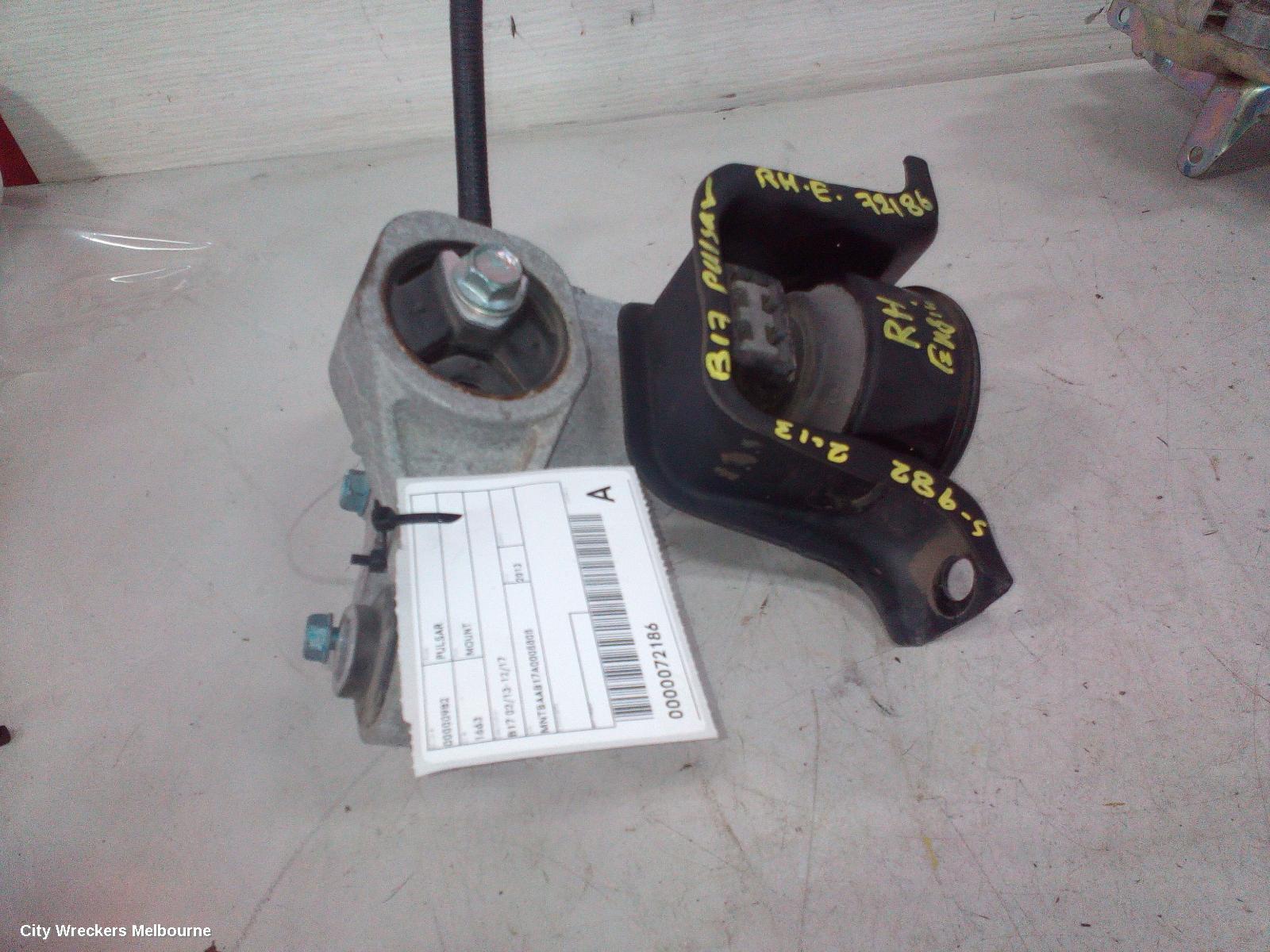 NISSAN PULSAR MOUNT, B17 02/2013 - 12/2017 - Image 3