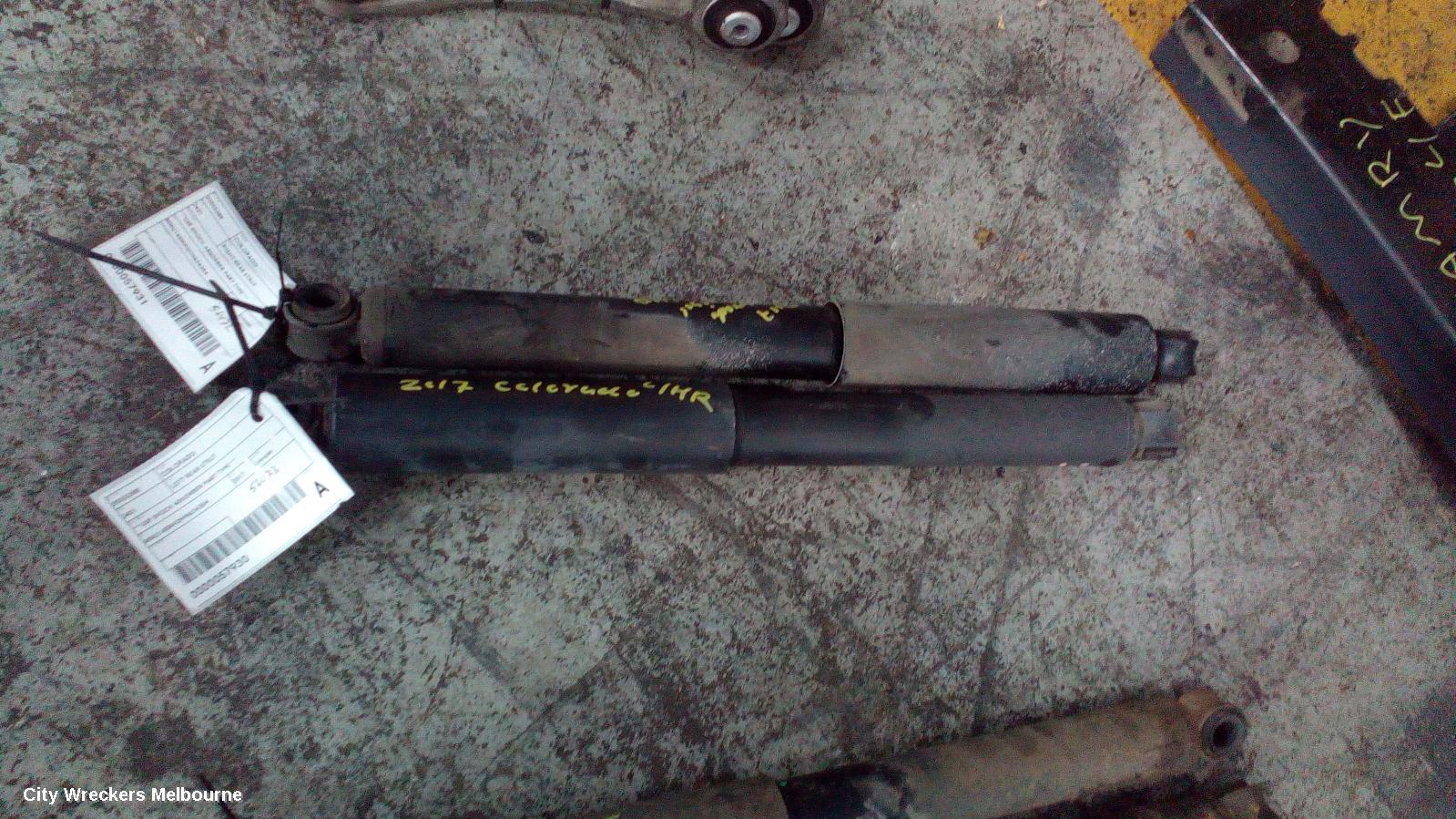 HOLDEN COLORADO LEFT REAR STRUT, ***USE SHOCK ABSORBER PART TYPE*** - Image 1