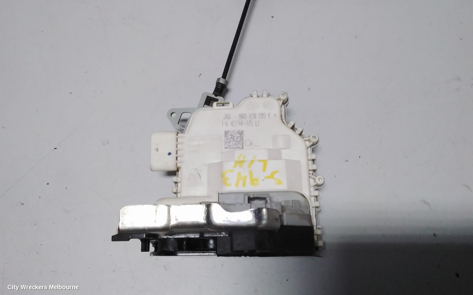 AUDI Q3 DOOR/BOOT/GATE LOCK, LEFT REAR DOOR LOCK, 8U, P/N 8K0839015H, 11/2014 - 12/2018 - Image 3