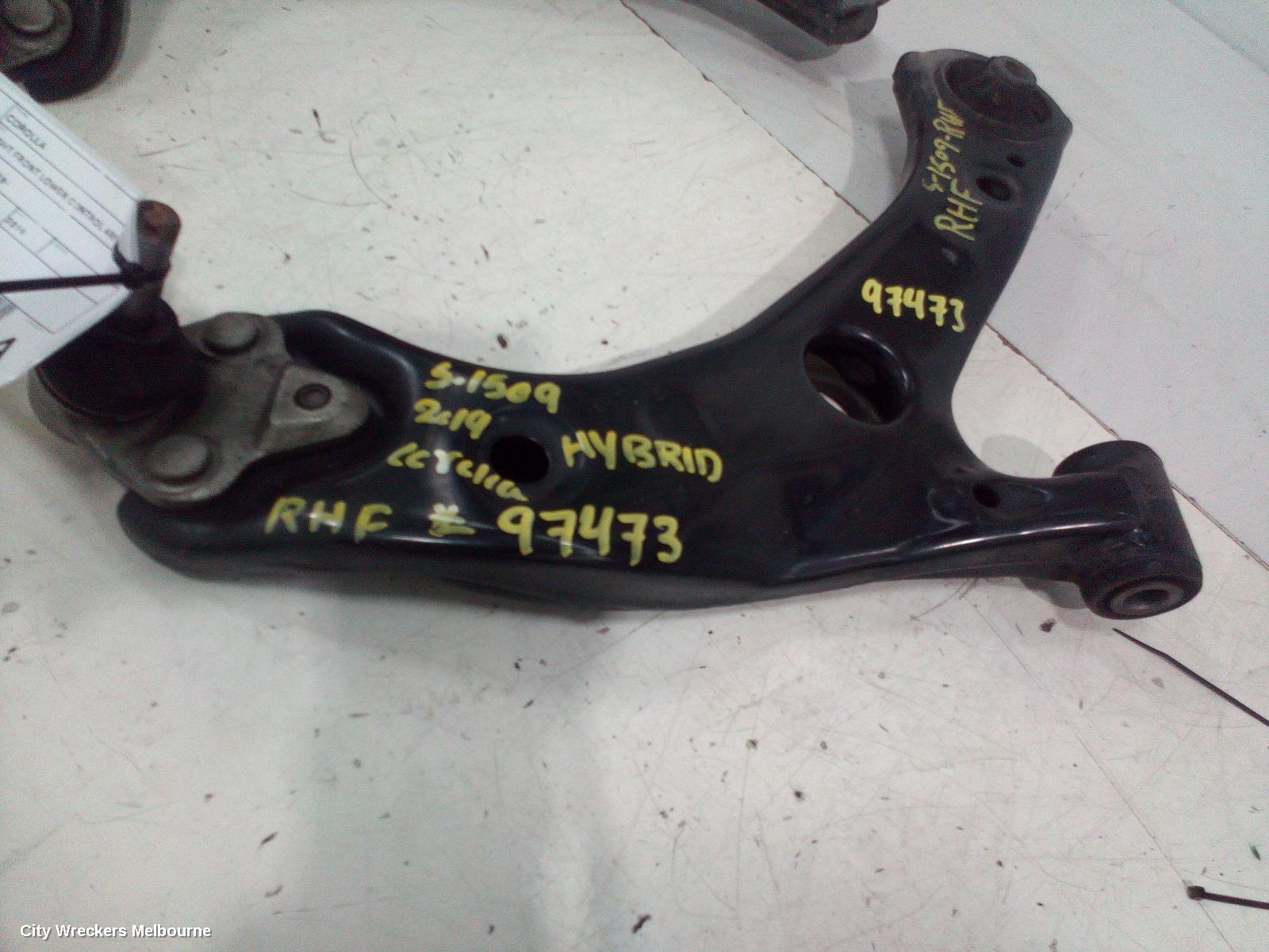 TOYOTA COROLLA RIGHT FRONT LOWER CONTROL ARM, E210, HATCH/SEDAN, 07/2018 ONWARDS - Image 1