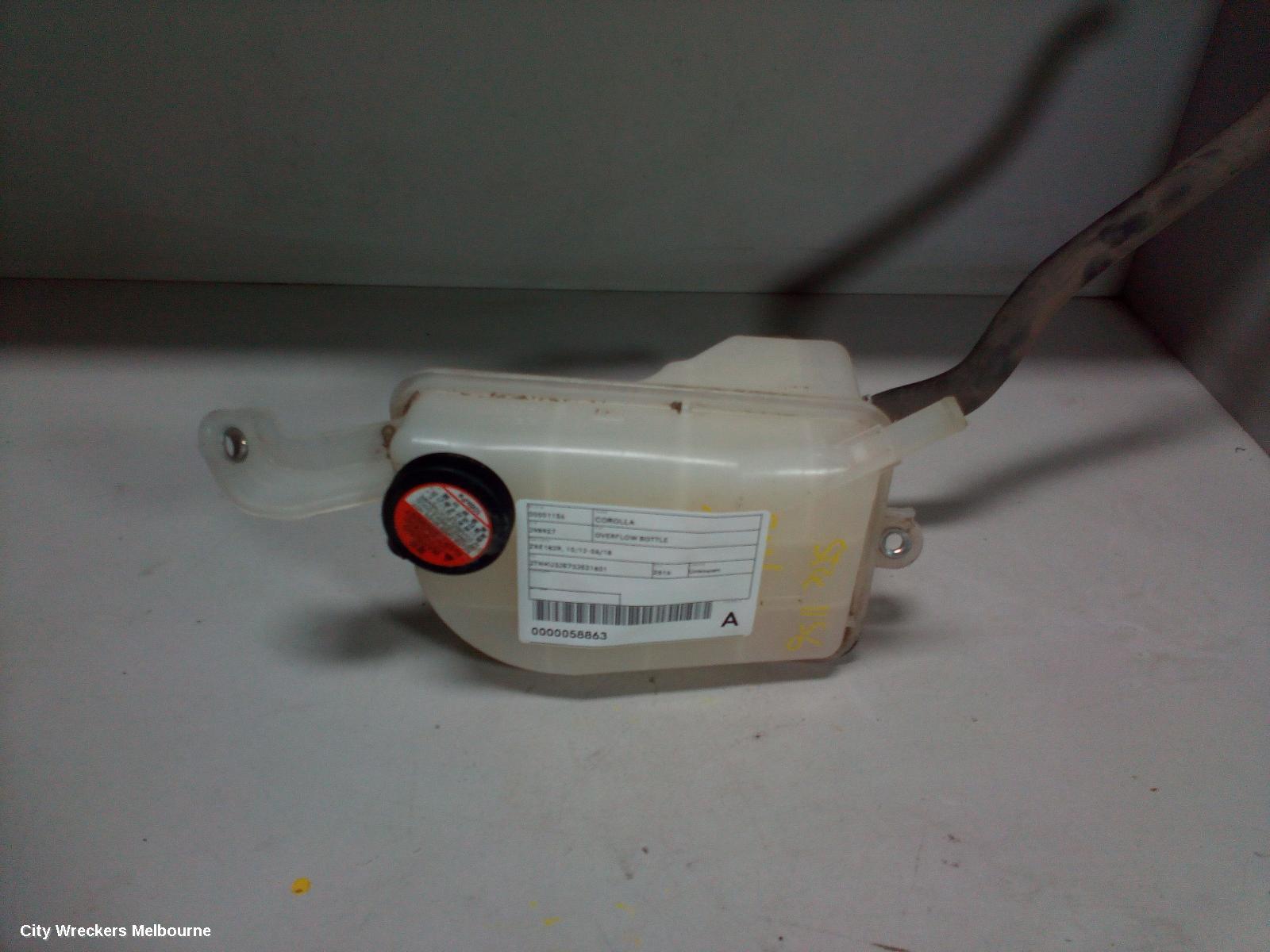 TOYOTA COROLLA OVERFLOW BOTTLE, ZRE182R, 10/2012 - 06/2018 - Image 1