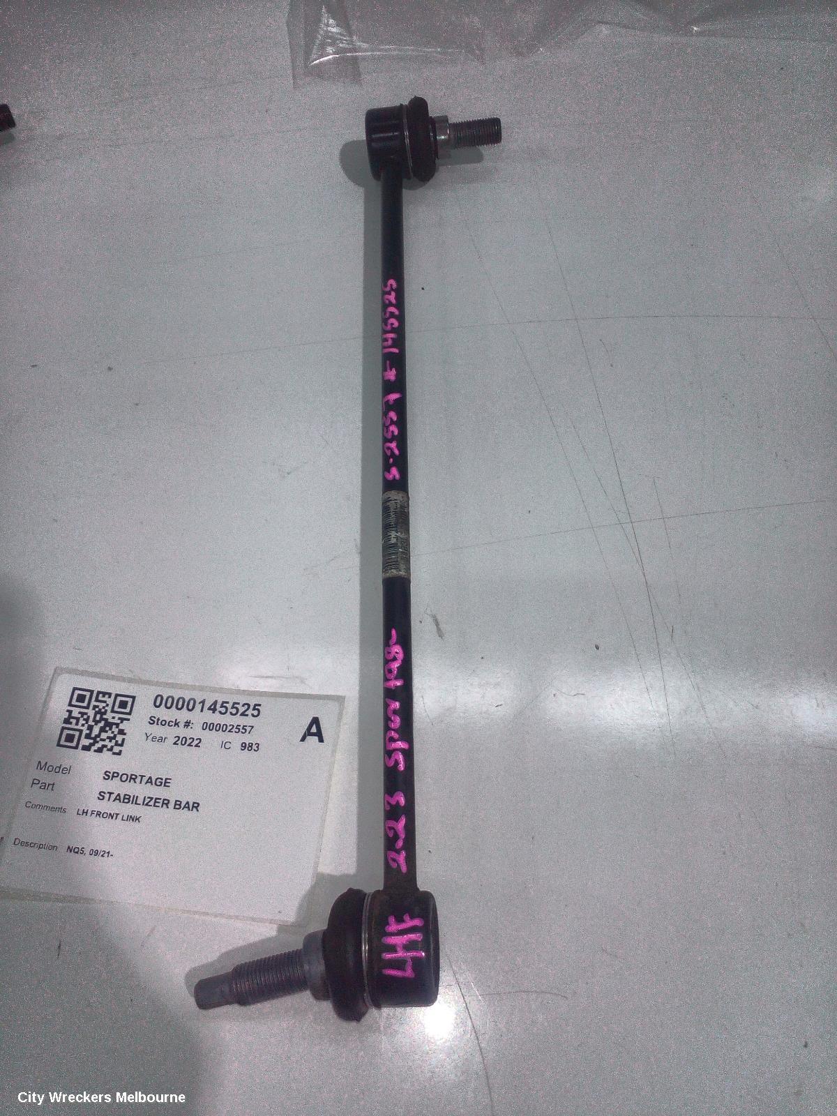 KIA SPORTAGE STABILISER BAR, NQ5, 09/2021 ONWARDS - Image 2