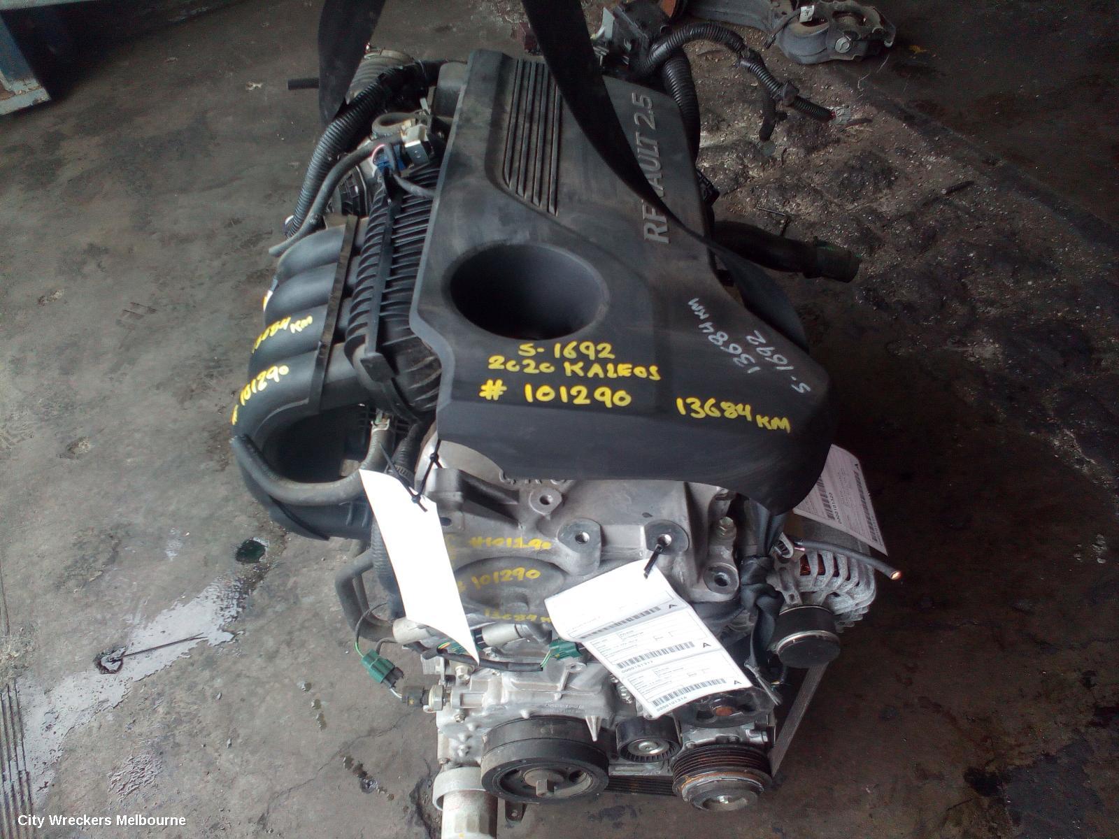 RENAULT KALEOS ENGINE, PETROL, 2.5, XZG, 05/2016 ONWARDS - Image 1