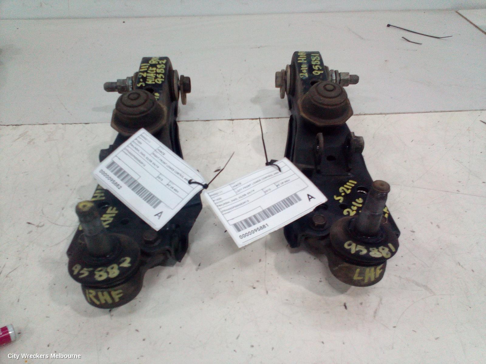 TOYOTA HIACE LEFT FRONT LOWER CONTROL ARM, TRH/KDH, 2WD, 03/2005 - 04/2019 - Image 3