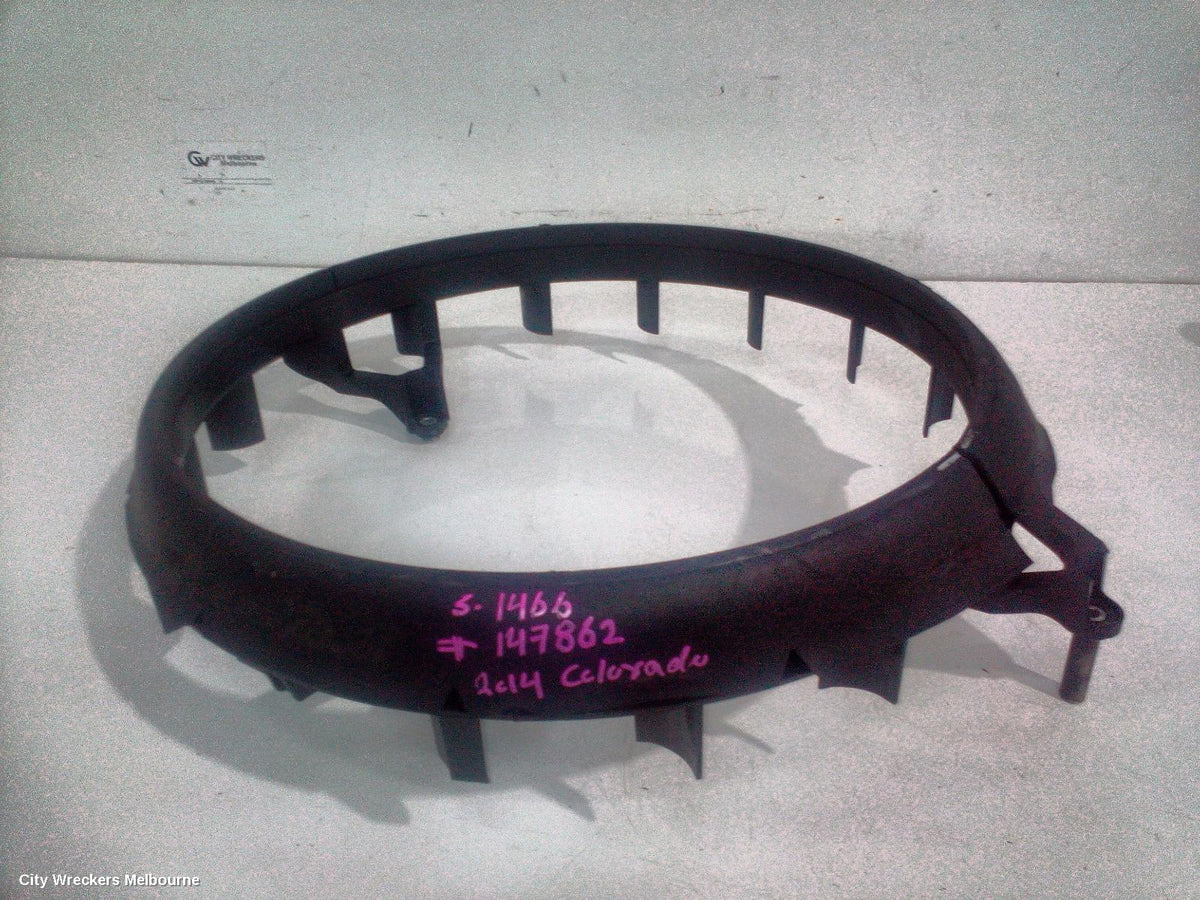 HOLDEN COLORADO FAN SHROUD, RG/RG7, ENGINE FAN SHROUD (RADIATOR MOUNTED), DIESEL, 2.5/2.8, 06/2012 - 12/2020 - Image 1