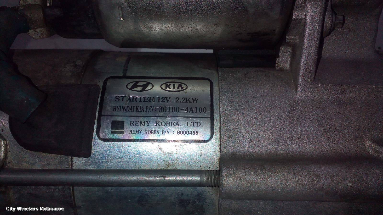 HYUNDAI ILOAD/IMAX STARTER, DIESEL, 2.5, TURBO, AUTO T/M TYPE, TQ, 11/2007 ONWARDS - Image 3