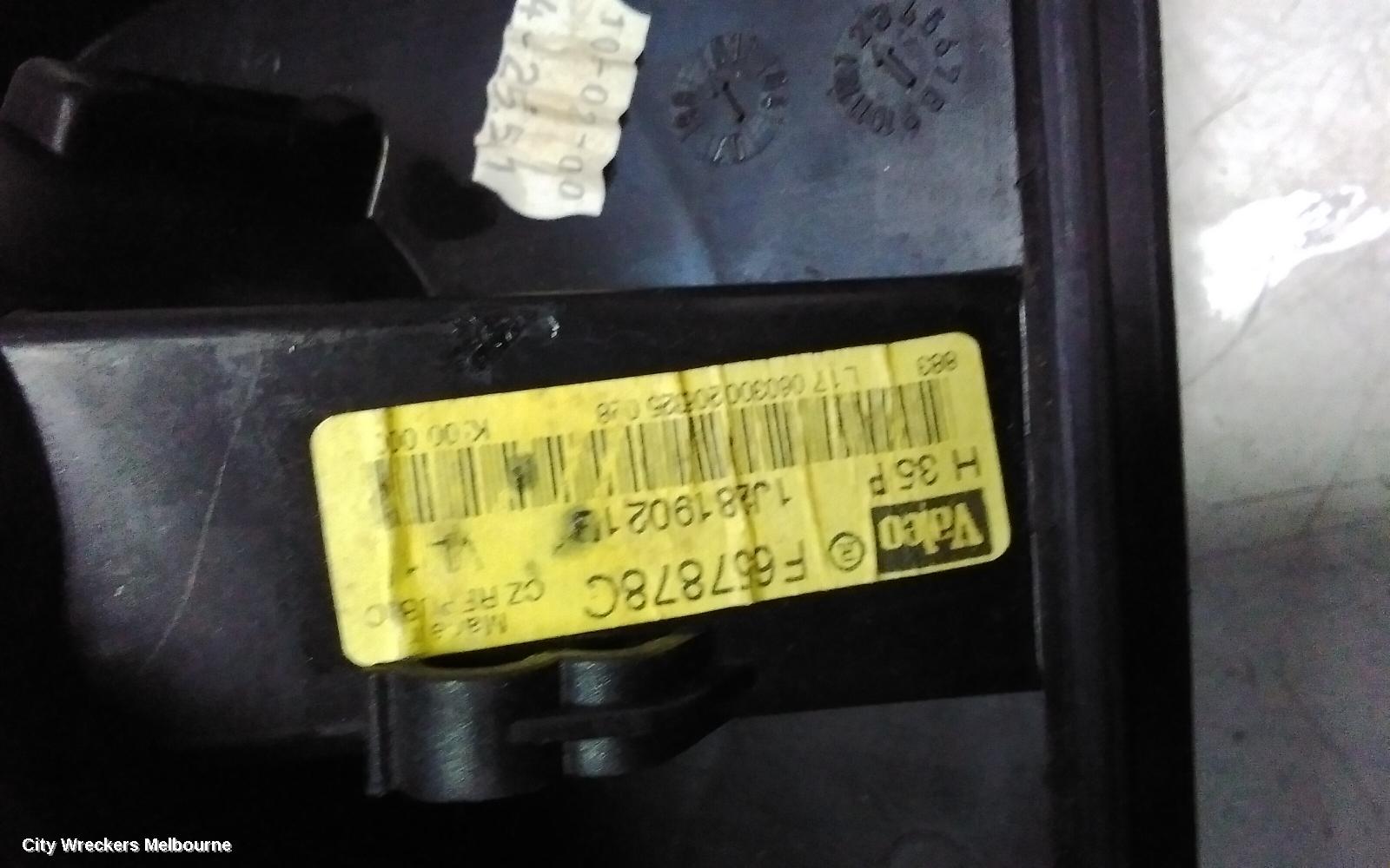 VOLKSWAGEN GOLF HEATER FAN MOTOR, P/N 1J2819021, GEN 4, 09/1998 - 06/2004 - Image 2