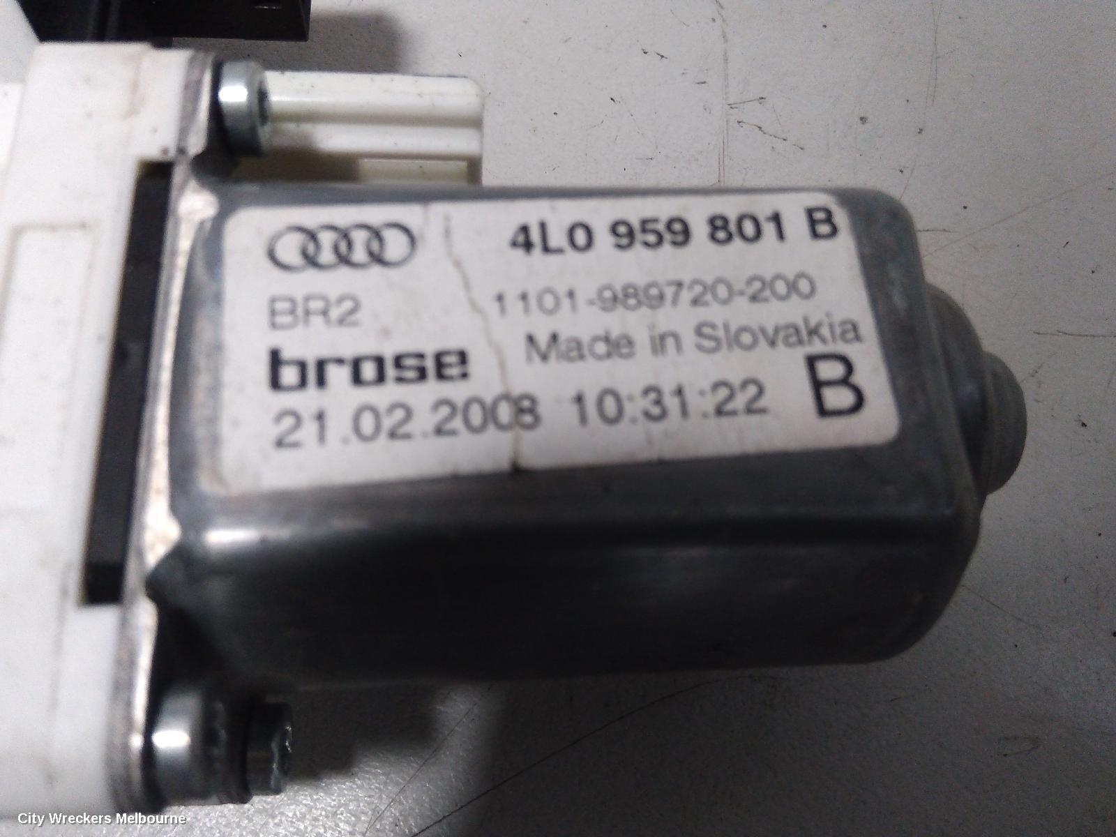 AUDI Q7 LEFT FRONT WINDOW REG/MOTOR, 4L, 09/2006 - 08/2015 - Image 3