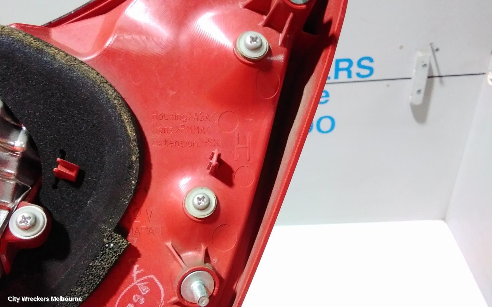 TOYOTA COROLLA REAR GARNISH, TAILGATE LAMP (LH SIDE), ZRE182R, HATCH, 10/2012 - 03/2015 - Image 2