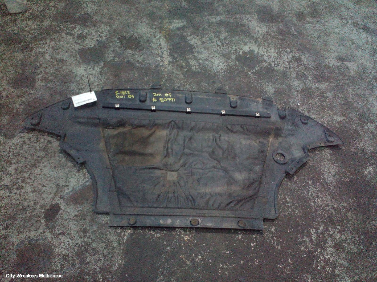 AUDI Q5 LOWER ENGINE SPLASH TRAY, 8R, MAIN ENGINE UNDERTRAY (LH SIDE), 12/2008 - 01/2017 - Image 1