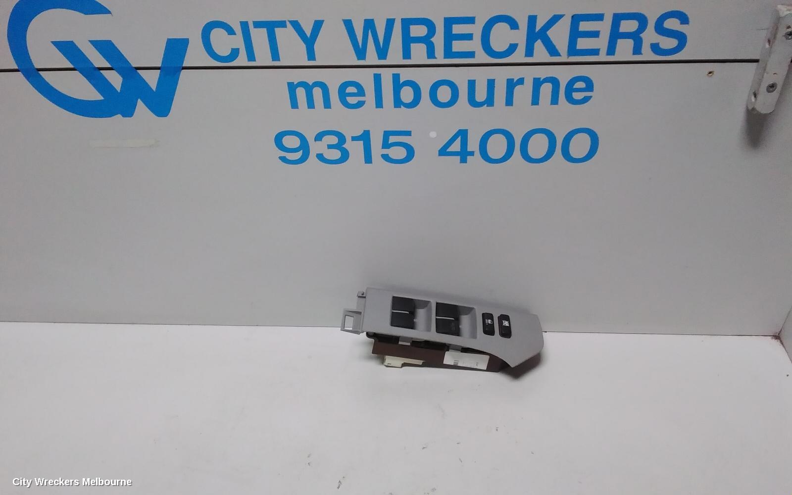 TOYOTA YARIS PWR DR WIND SWITCH, RH FRONT (MASTER SWITCH), 4 SWITCH TYPE, 5DR HATCH/SEDAN, NCP9#, 10/2005 ONWARDS - Image 1