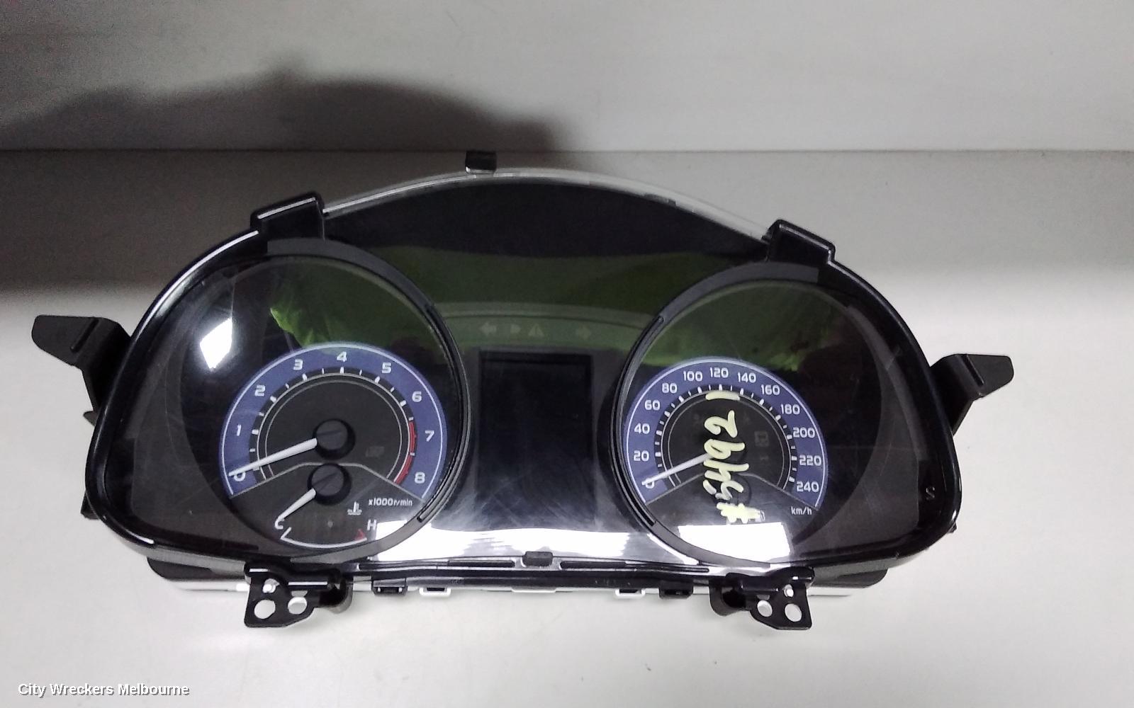 TOYOTA COROLLA INSTRUMENT CLUSTER, 1.8, AUTO T/M TYPE, 2ZR-FE, ZR/SX, ZRE182R, HATCH, 06/2015 - 06/2018 - Image 2