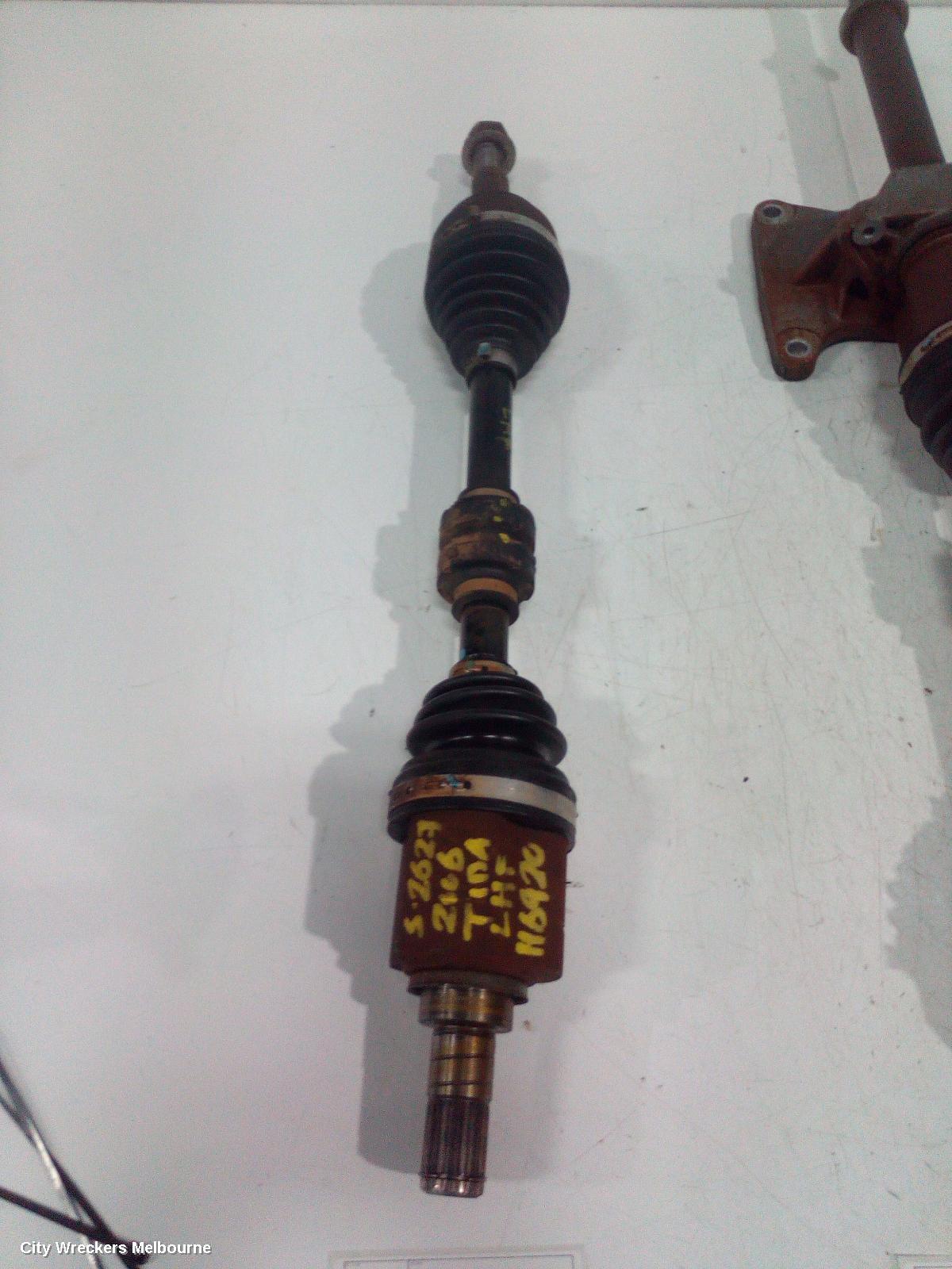 NISSAN TIIDA LEFT DRIVESHAFT, C11, 09/2004 - 01/2013 - Image 2