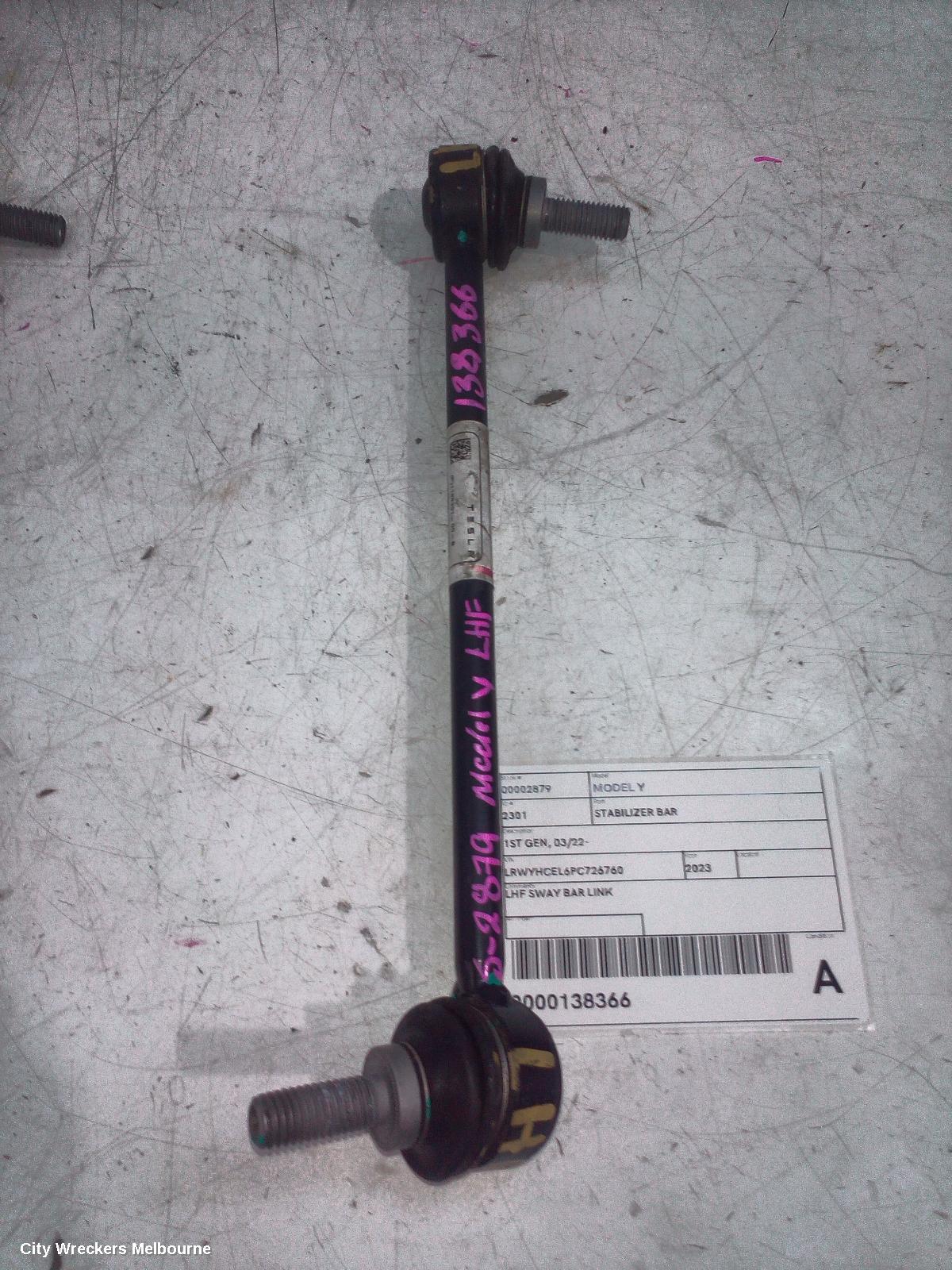 TESLA MODEL Y STABILISER BAR, 1ST GEN, 03/2022 ONWARDS - Image 2