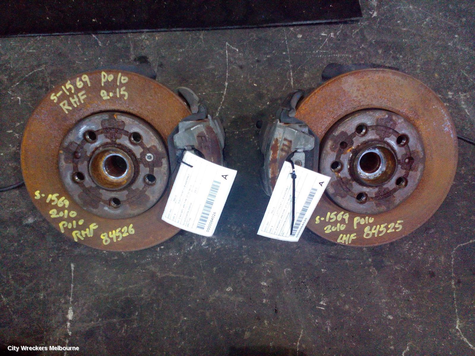 VOLKSWAGEN POLO RIGHT FRONT HUB ASSEMBLY, 6R, NON GTI TYPE, 05/2010 - 09/2017 - Image 2