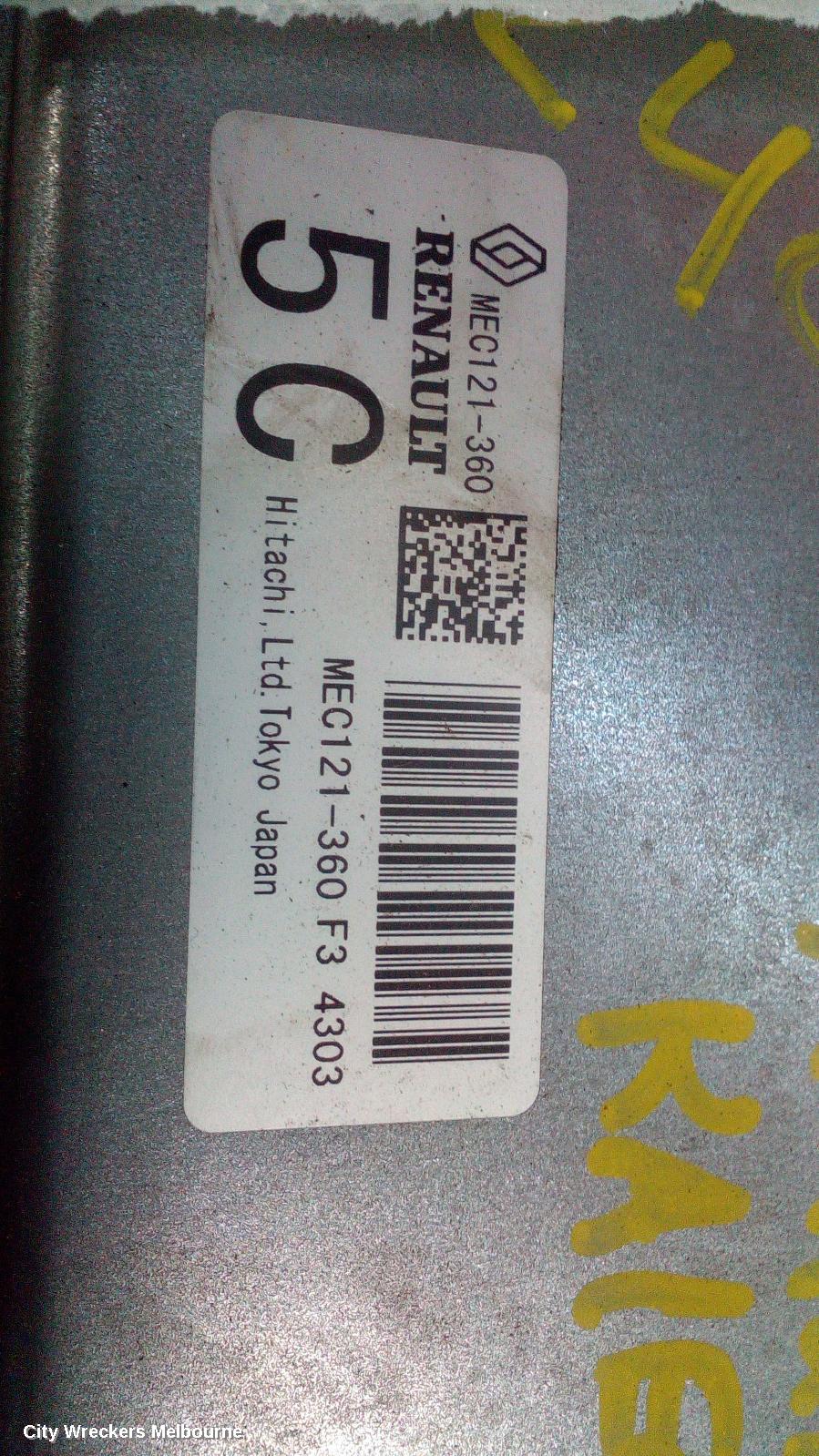 RENAULT KALEOS ECU, ENGINE ECU, 2.5, PETROL, ECU ONLY, H45, 09/2008 - 04/2016 - Image 1