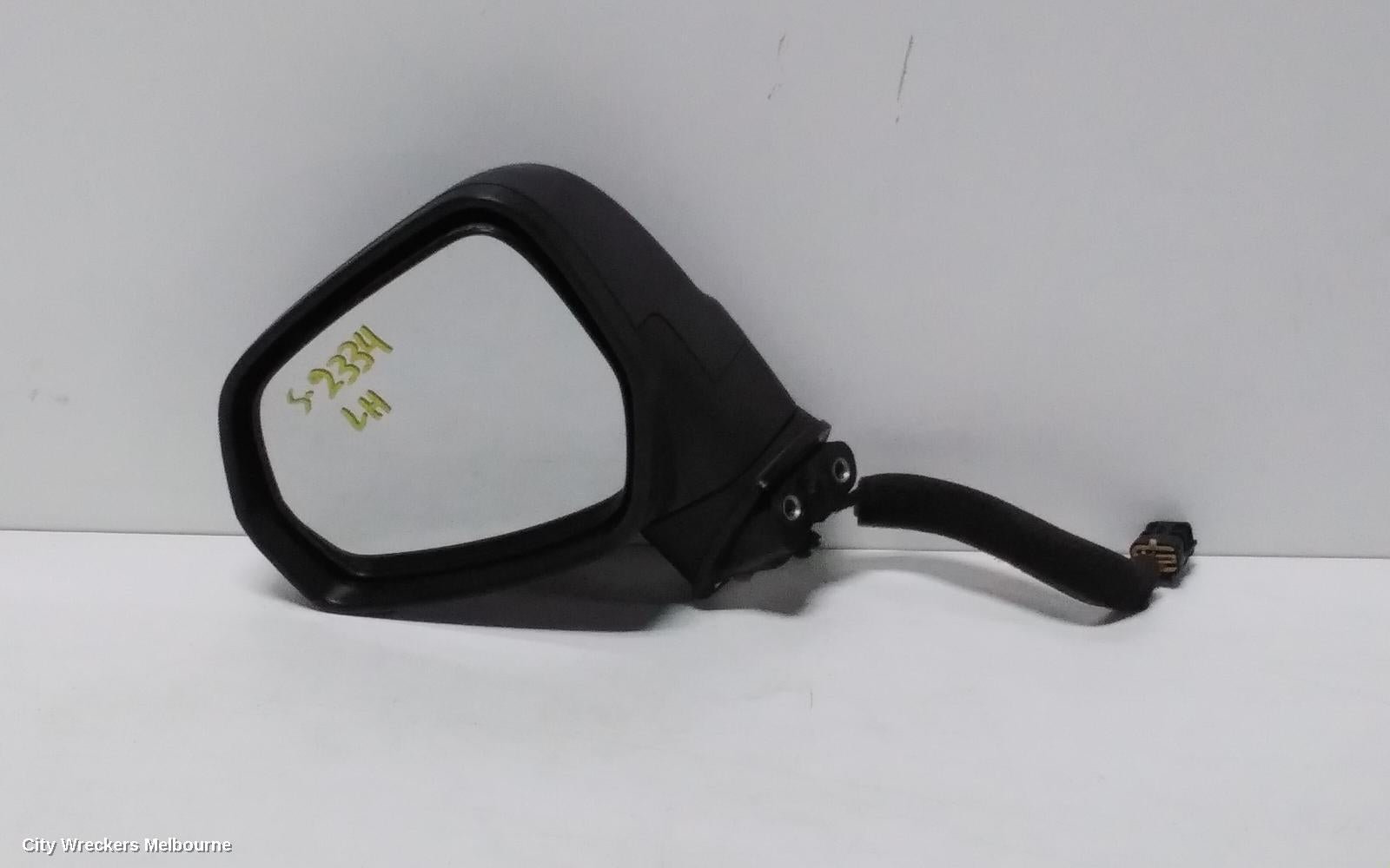 MG MG3 LEFT DOOR MIRROR, SZP1, BLACK, 07/2016 ONWARDS - Image 2