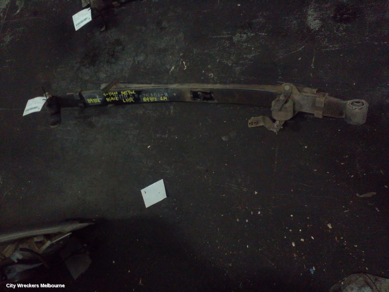 TOYOTA HIACE REAR LEAF SPRING, TRH/KDH, LWB/SWB, LH SIDE, 03/2005 - 04/2019 - Image 1