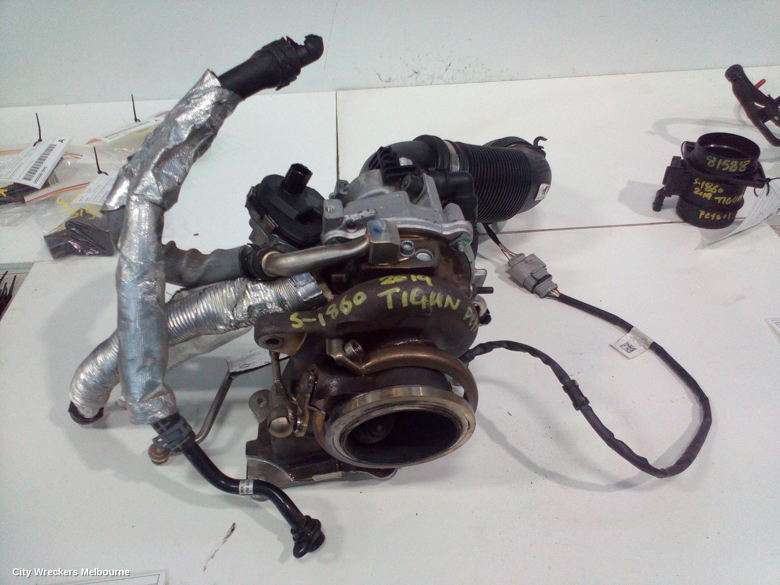 VOLKSWAGEN TIGUAN TURBO SUPERCHARGER, PETROL, 2.0, CZPA/DGVA CODE, 5NA, 06/2016 ONWARDS - Image 2