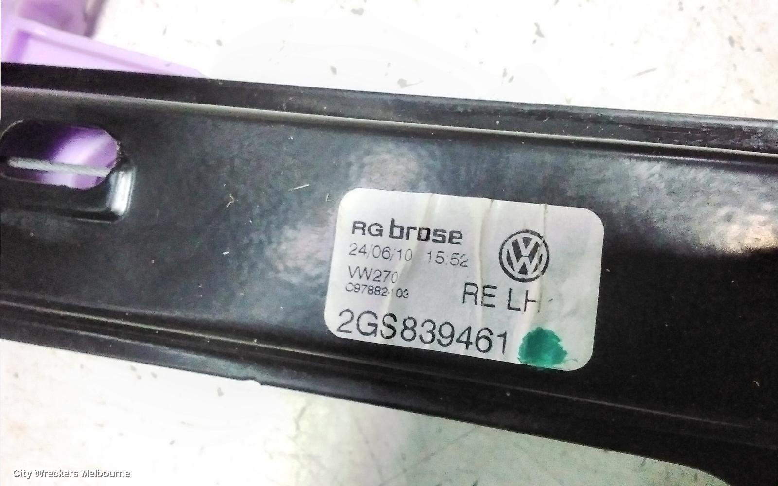 VOLKSWAGEN POLO LEFT REAR WND REG/MOTOR, AW, 09/2017 ONWARDS - Image 2