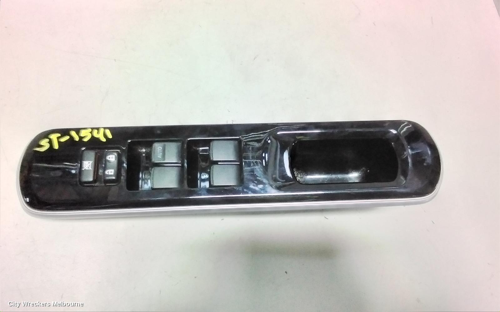 TOYOTA PRIUS PWR DR WIND SWITCH, NHP10R, PRIUS C, RH FRONT (MASTER SWITCH), ALL DOORS ELEC, 12/2011 - 03/2020 - Image 2