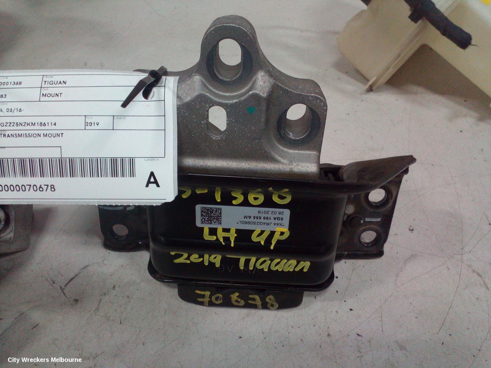 VOLKSWAGEN TIGUAN MOUNT, TRANSMISSION MOUNT, 5NA, 06/2016 ONWARDS - Image 2