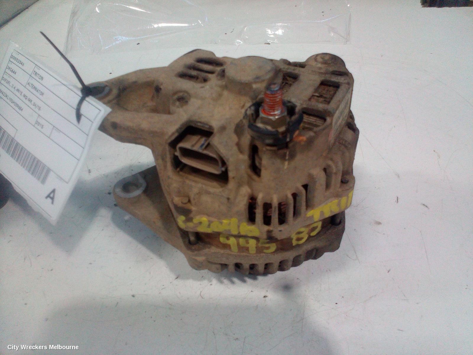 MITSUBISHI TRITON ALTERNATOR, DIESEL, 2.4, 4N15, MQ-MR, 04/2015 ONWARDS - Image 1