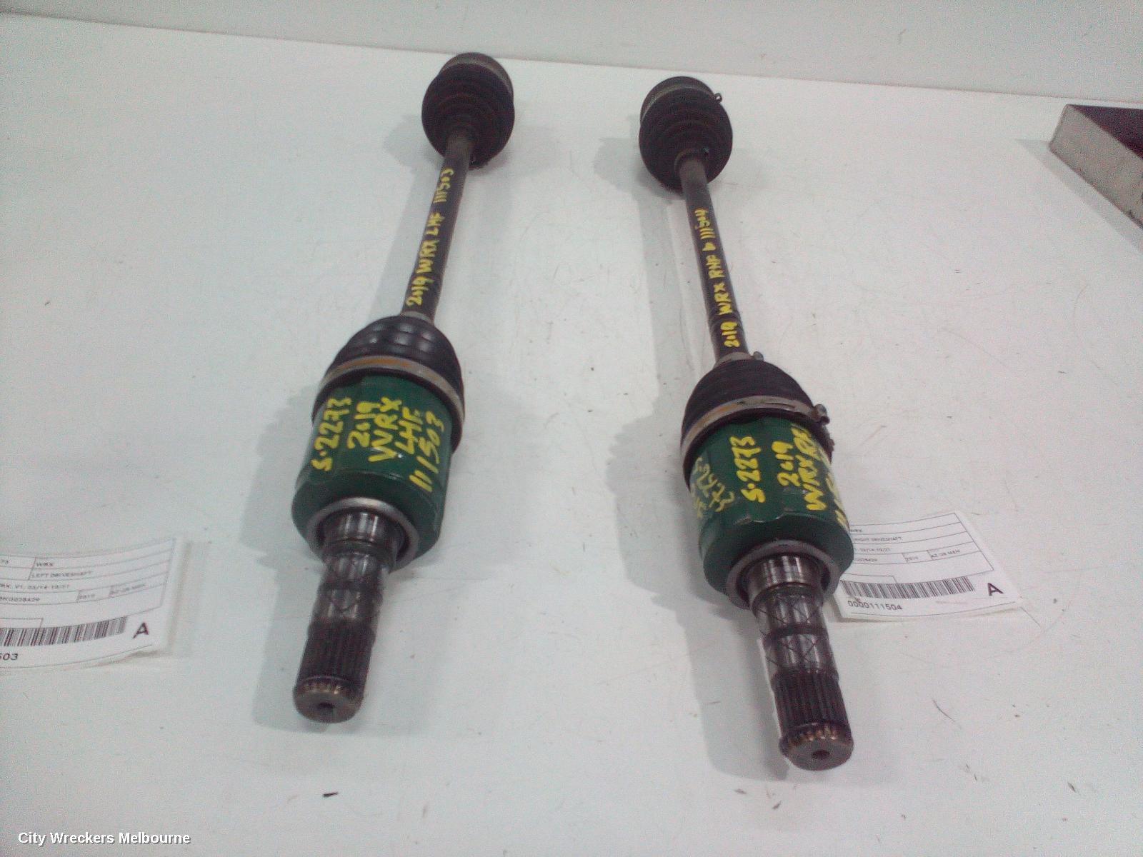 SUBARU WRX LEFT DRIVESHAFT, FRONT, WRX, V1, 03/2014 - 10/2021 - Image 3