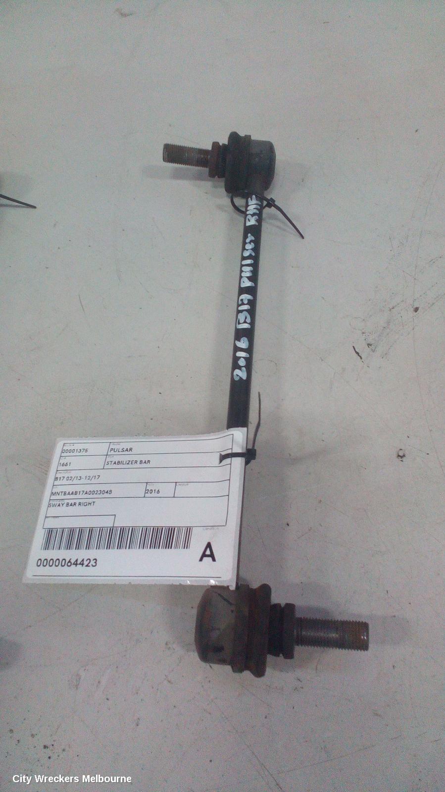 NISSAN PULSAR STABILISER BAR, B17 02/2013 - 12/2017 - Image 1