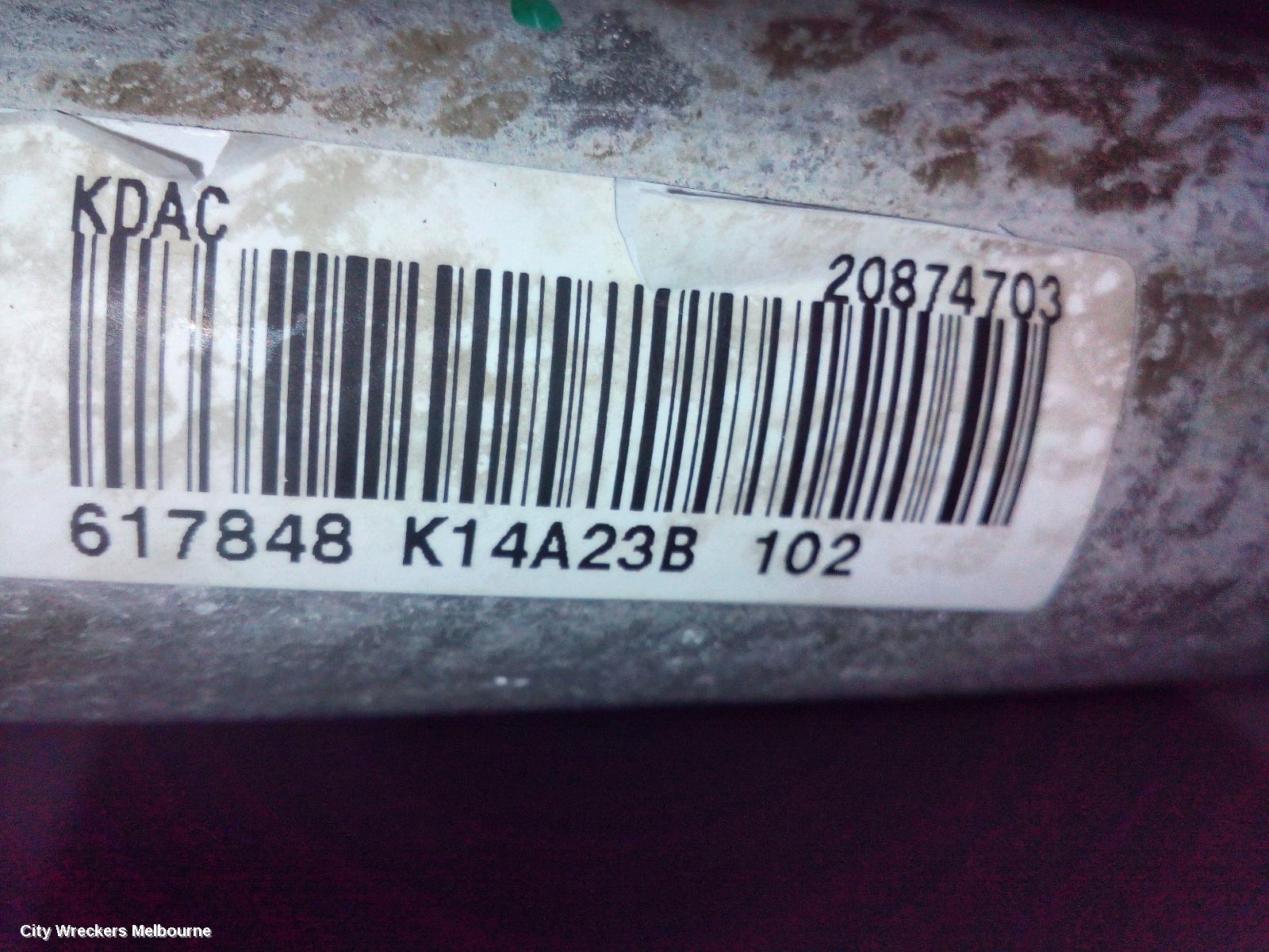 HOLDEN CAPTIVA A/C CONDENSER, CG, DIESEL, 01/2011 - 06/2018 - Image 2