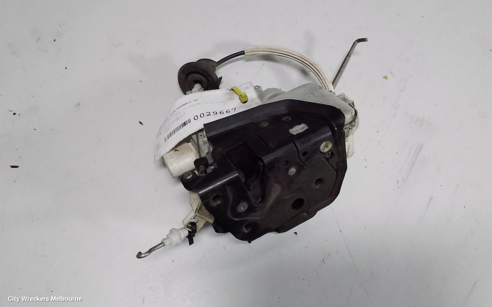 AUDI A6 DOOR/BOOT/GATE LOCK, RIGHT FRONT DOOR LOCK, C6/4F, SEDAN/WAGON, 11/2004 - 06/2011 - Image 1