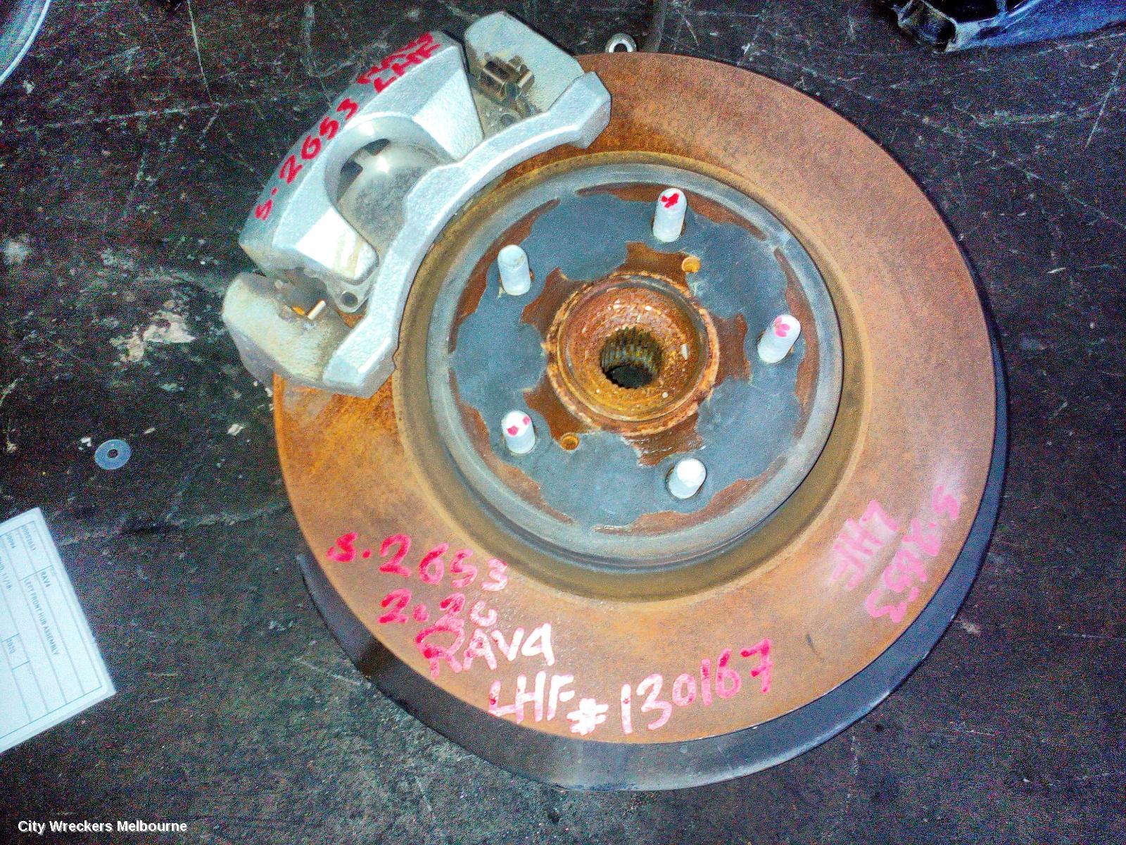 TOYOTA RAV4 LEFT FRONT HUB ASSEMBLY, XA50, FWD, 11/2018 ONWARDS - Image 2