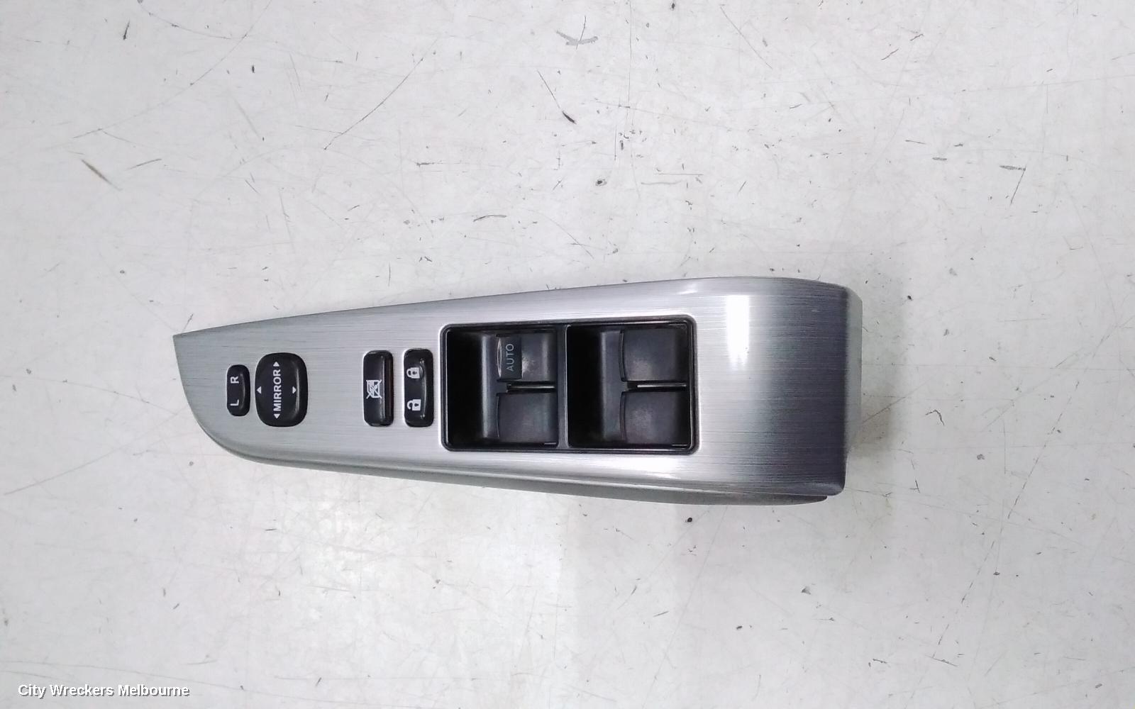 TOYOTA CAMRY PWR DR WIND SWITCH, RH FRONT (MASTER SWITCH), ASV50/AVV50, 12/2011 - 10/2017 - Image 1