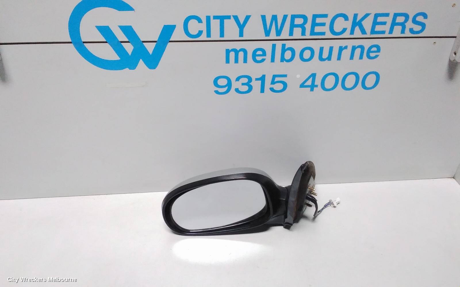 NISSAN PULSAR LEFT DOOR MIRROR, N16, SEDAN, COLOUR CODED, 07/2000 - 07/2003 - Image 1