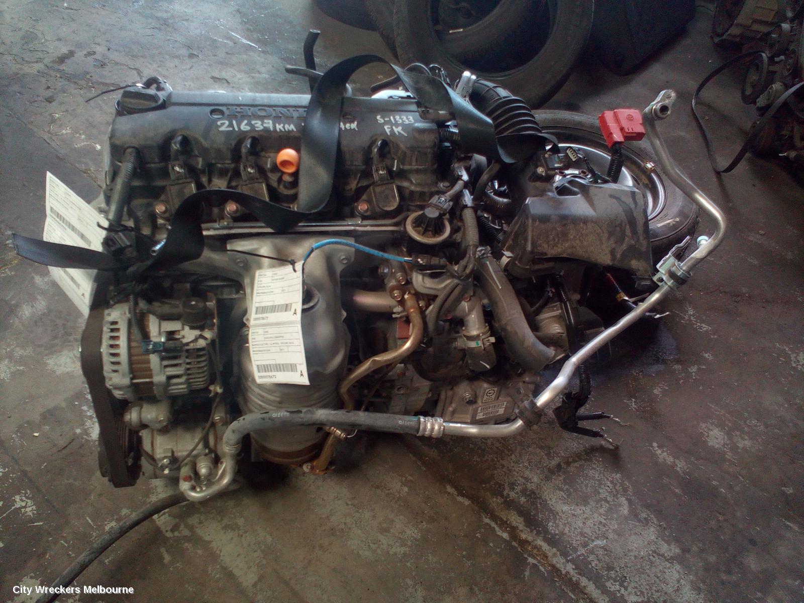 HONDA CIVIC ENGINE, PETROL, 1.8, 10TH GEN, 05/2016 ONWARDS - Image 3