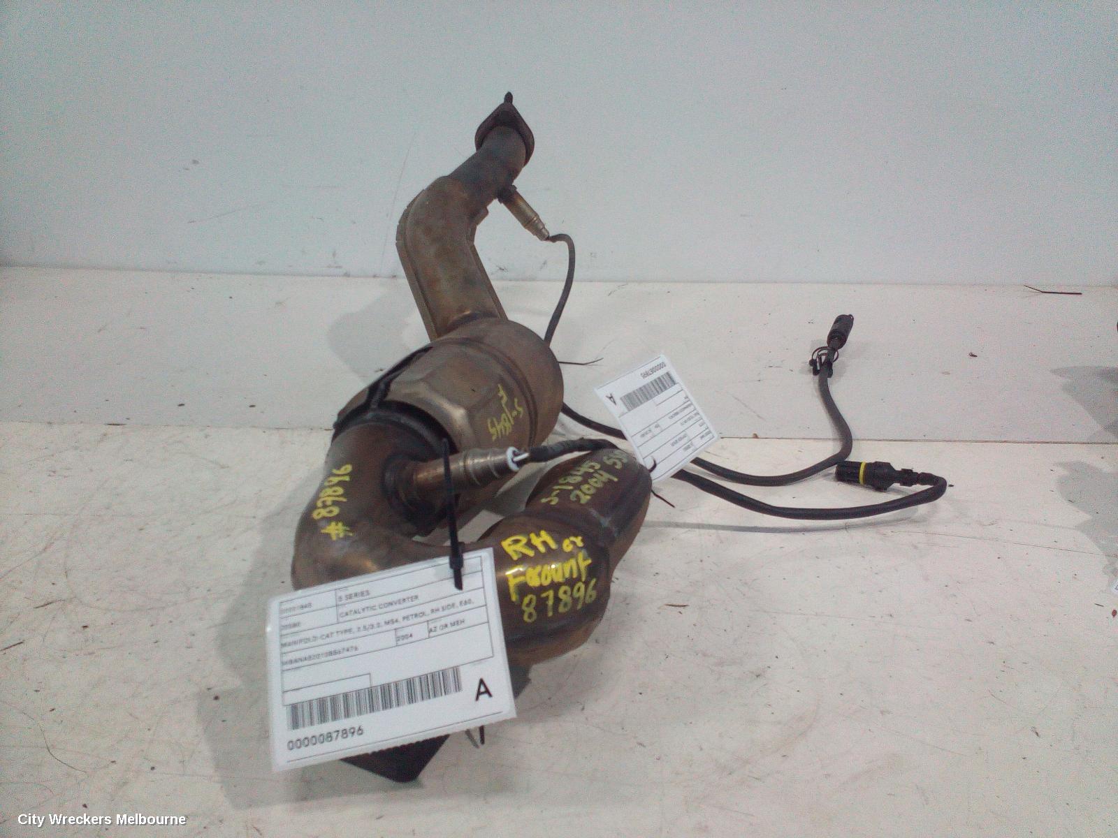BMW 5 SERIES CATALYTIC CONVERTER, MANIFOLD-CAT TYPE, 2.5/3.0, M54, PETROL, RH SIDE, E60, 10/2003 - 03/2005 - Image 1