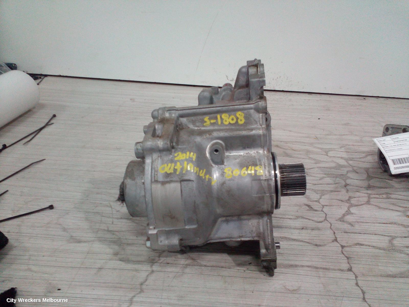 MITSUBISHI OUTLANDER TRANSFER CASE, PETROL, 2.0/2.4, ZJ-ZL, 10/2012 ONWARDS - Image 1