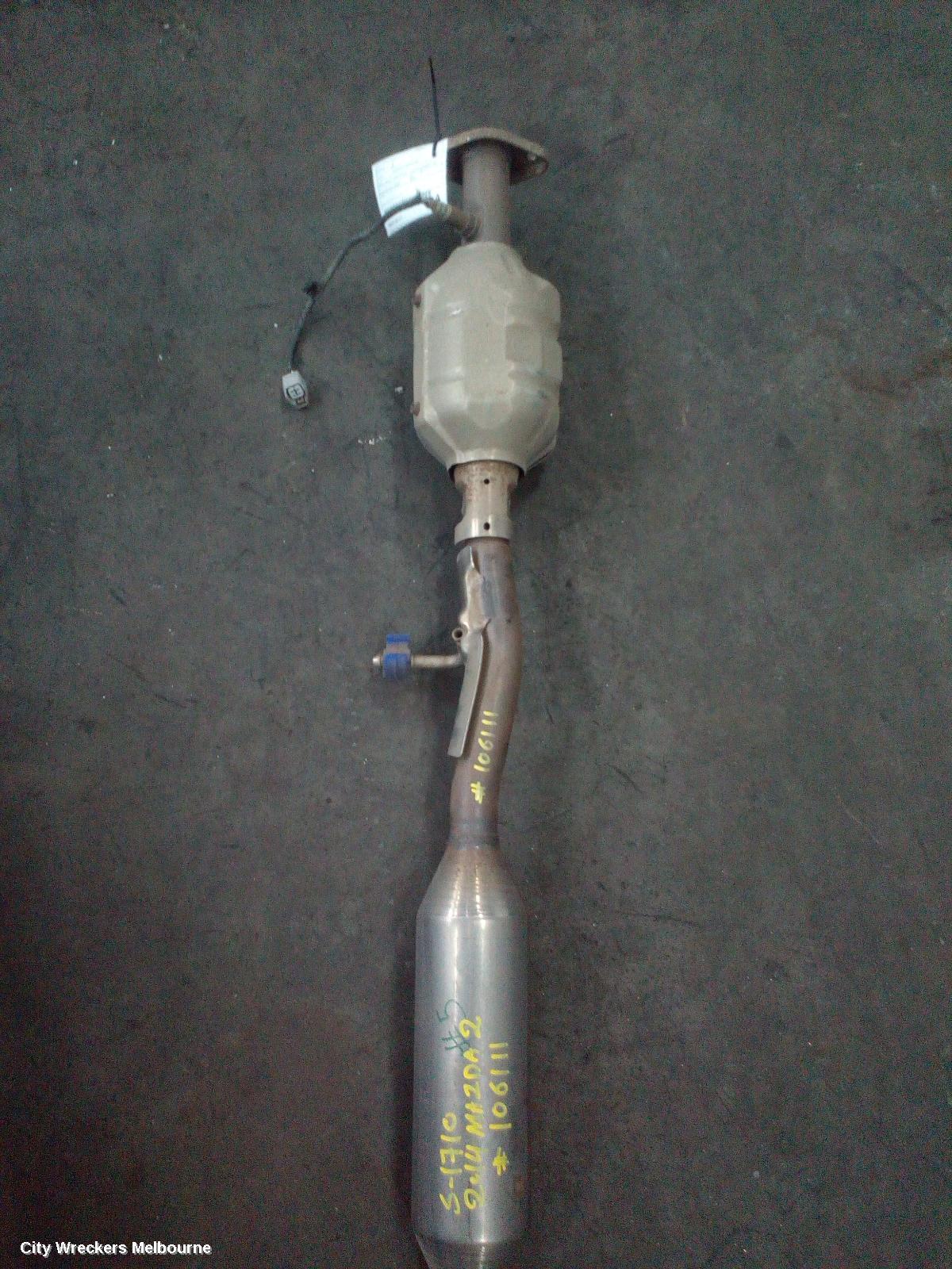 MAZDA 2 CATALYTIC CONVERTER, UNDER CAR-CAT TYPE, PETROL, 1.5, V-P5, NON ELEC CAM ACTUATOR TYPE, DJ/DL, 09/2014 ONWARDS - Image 3