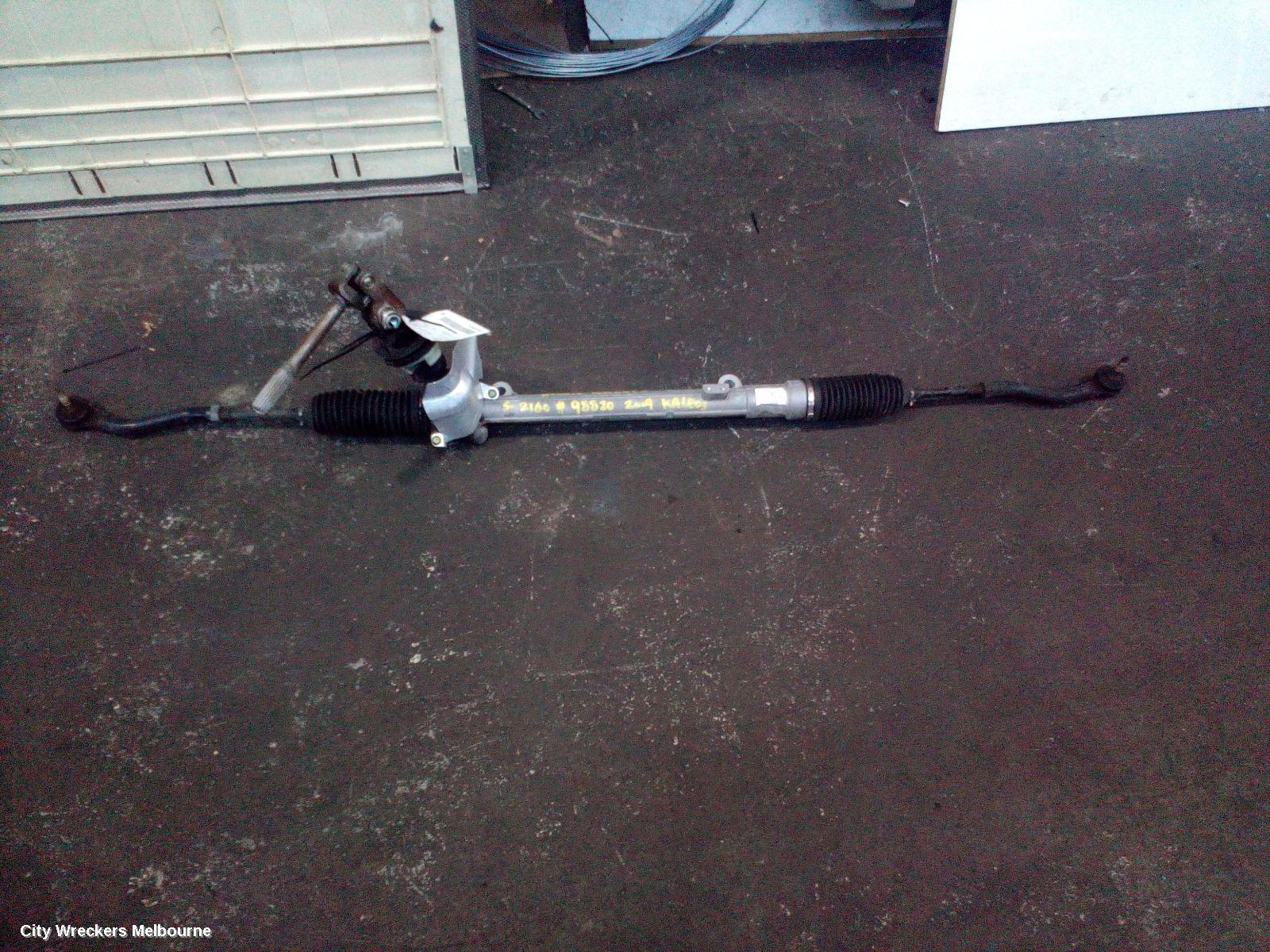 RENAULT KALEOS STEERING BOX/RACK, H45, 09/2008 - 01/2010 - Image 2