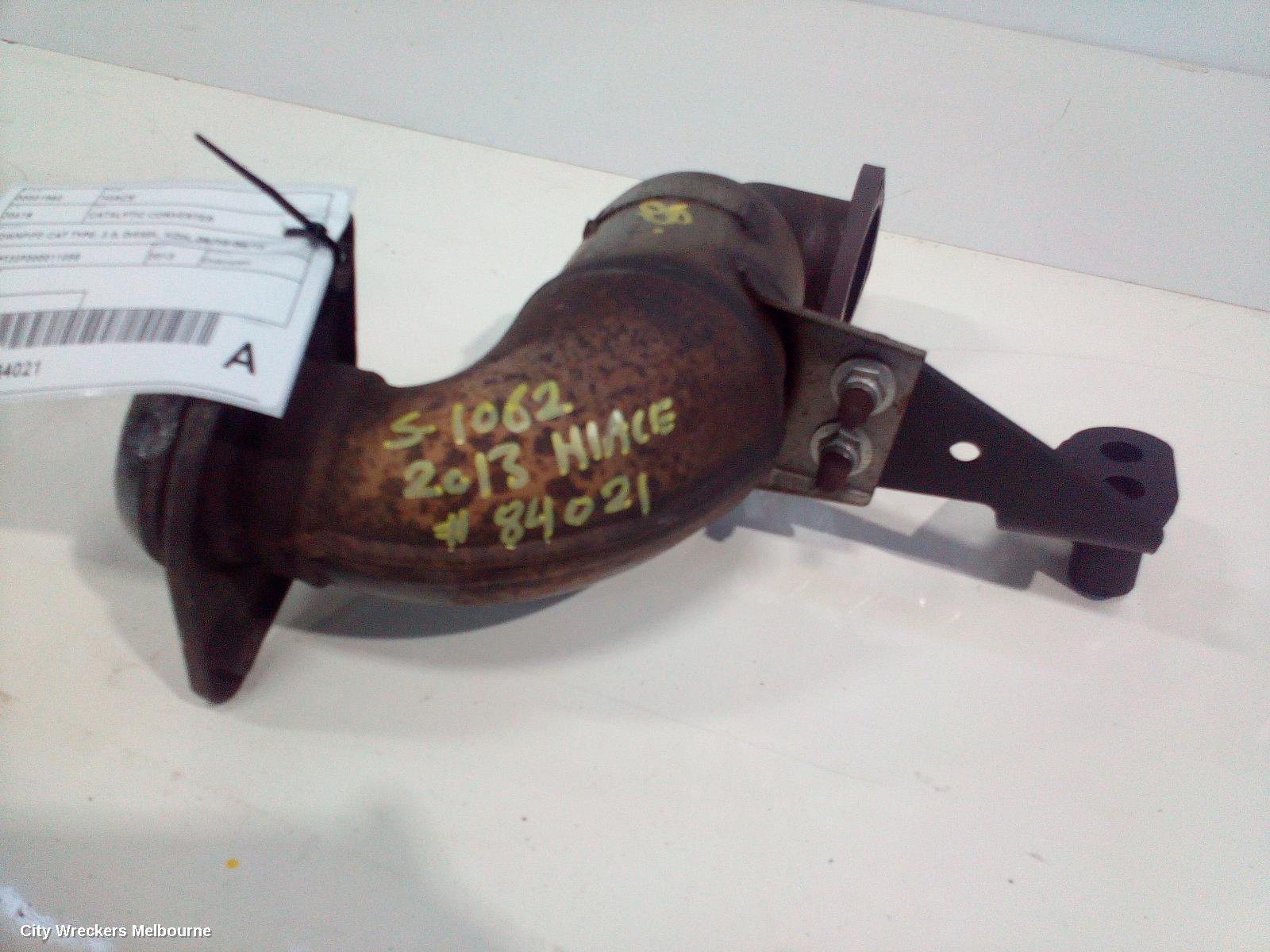 TOYOTA HIACE CATALYTIC CONVERTER, DOWNPIPE-CAT TYPE, 3.0, DIESEL, KDH, 08/2010 - 06/2016 - Image 1