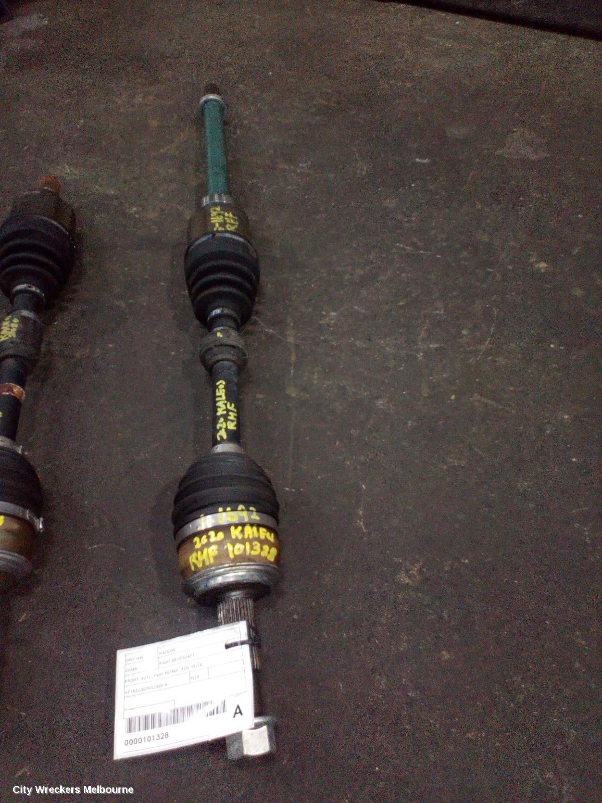 RENAULT KALEOS RIGHT DRIVESHAFT, FRONT, AUTO, FWD, PETROL, XZG, 05/2016 ONWARDS - Image 1