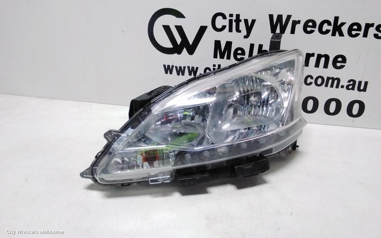 NISSAN PULSAR LEFT HEADLAMP, B17, SEDAN, ST, HALOGEN TYPE, 12/2012 - 12/2017 - Image 3