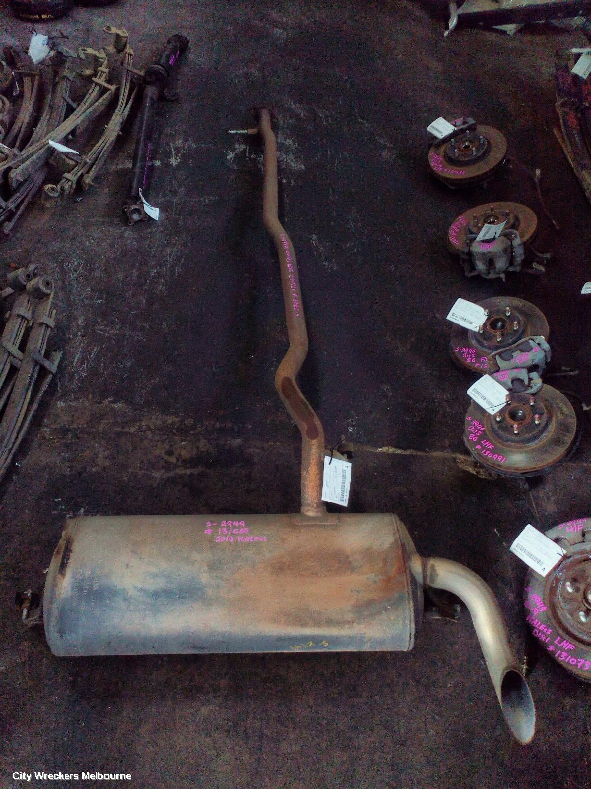 RENAULT KALEOS EXHAUST SYSTEM, XZG, 05/2016 ONWARDS - Image 2