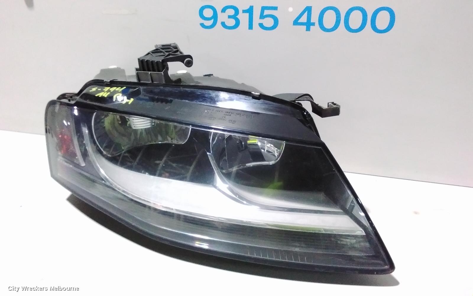 AUDI A4 RIGHT HEADLAMP, B8 8K, HALOGEN TYPE, 02/2008 - 06/2012 - Image 2