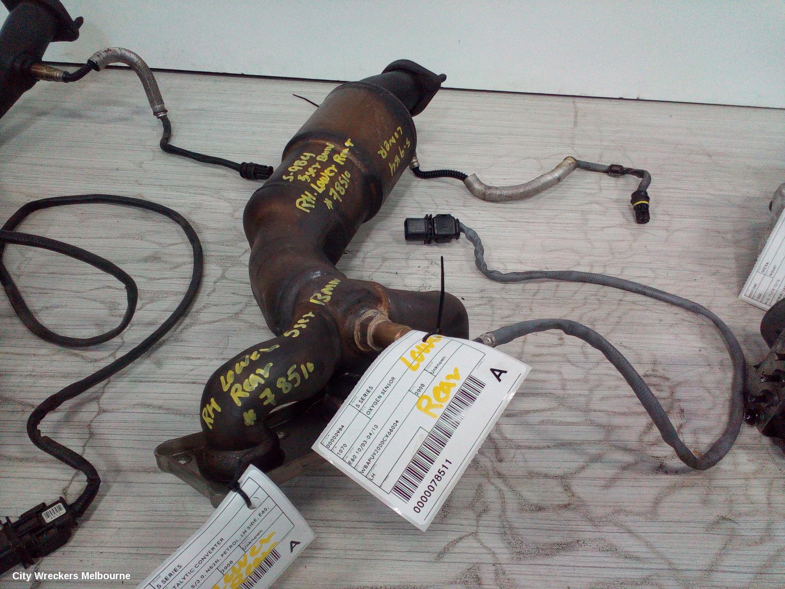 BMW 5 SERIES CATALYTIC CONVERTER, MANIFOLD-CAT TYPE, 2.5/3.0, N52N, PETROL, LH SIDE, E60, 06/2007 - 04/2010 - Image 3
