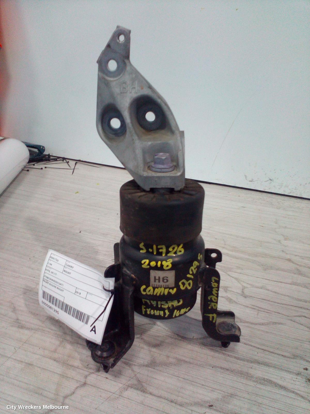 TOYOTA CAMRY MOUNT, XV70, 09/2017 - 05/2024 - Image 2