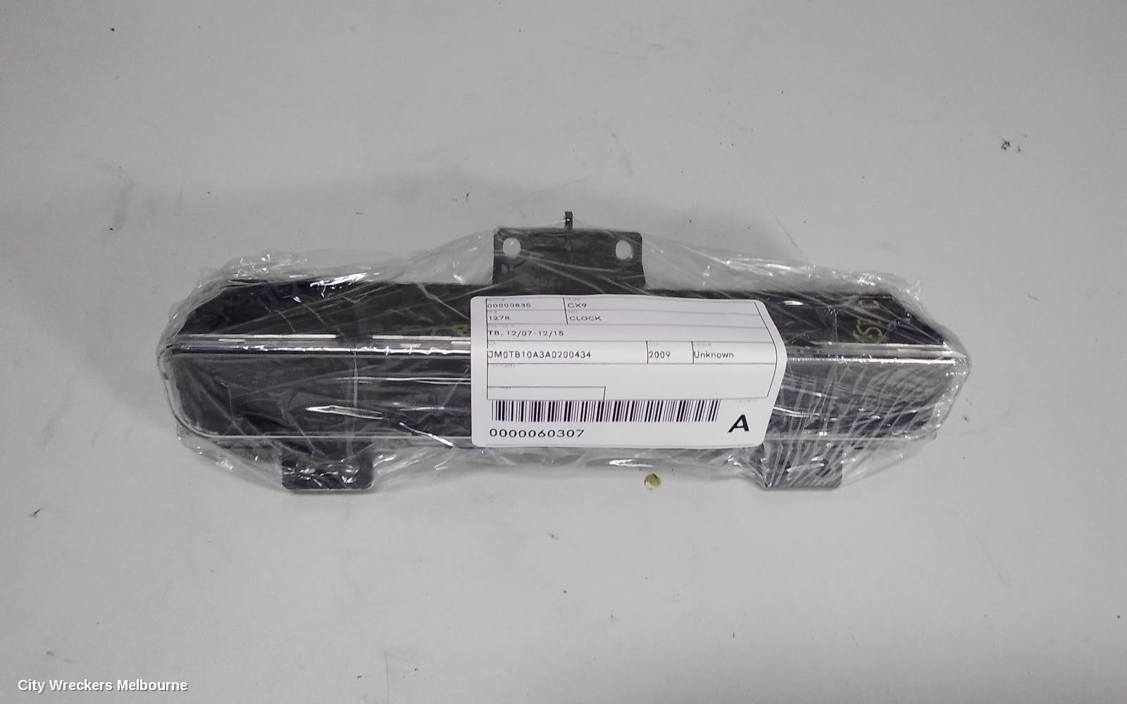 MAZDA CX9 CLOCK, TB, 12/2007 - 12/2015 - Image 3
