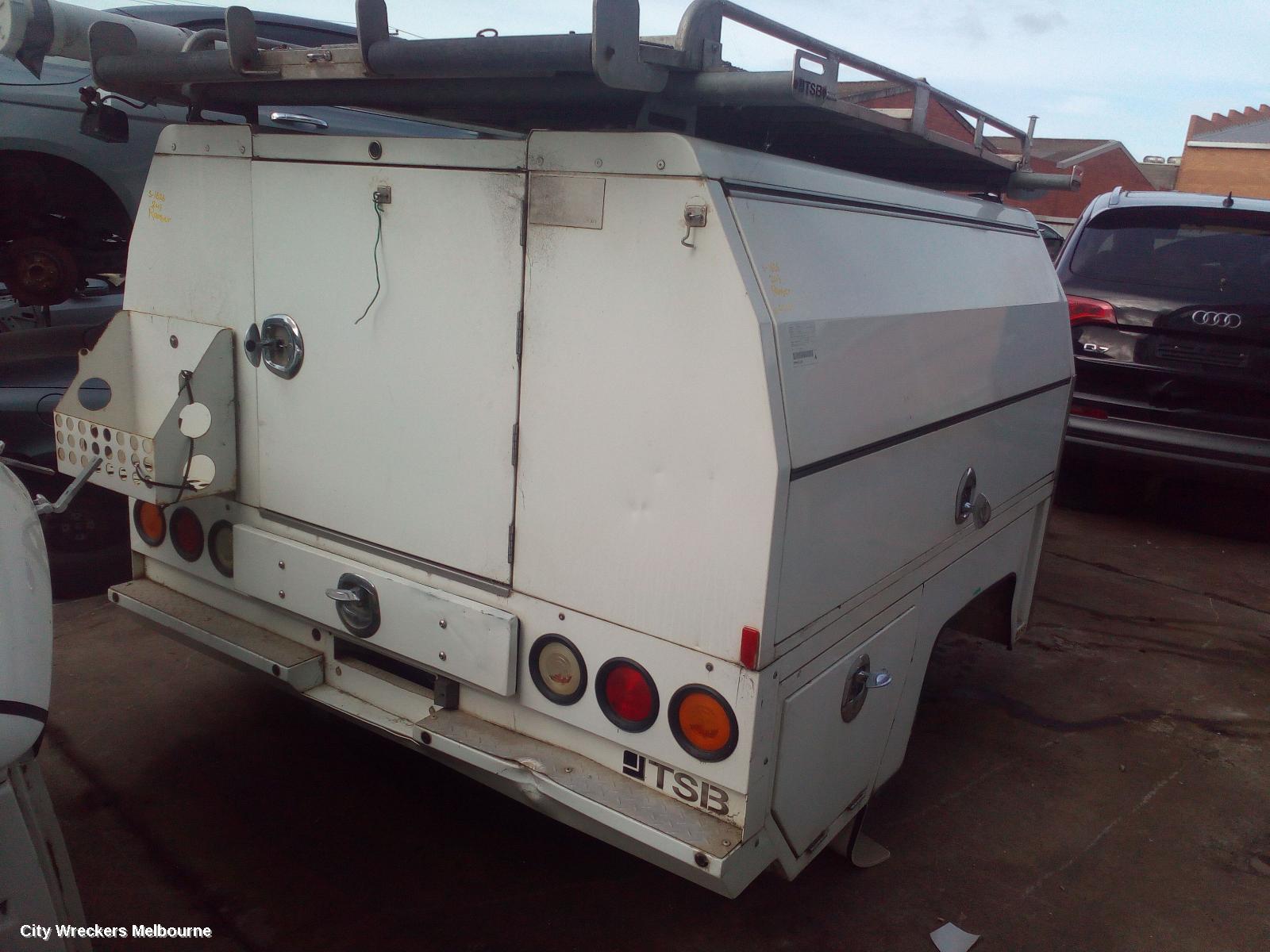FORD RANGER UTE BACK, PJ-PK-PX-RA, STEEL TRAY, EXTRA CAB, 12/2006 ONWARDS - Image 2